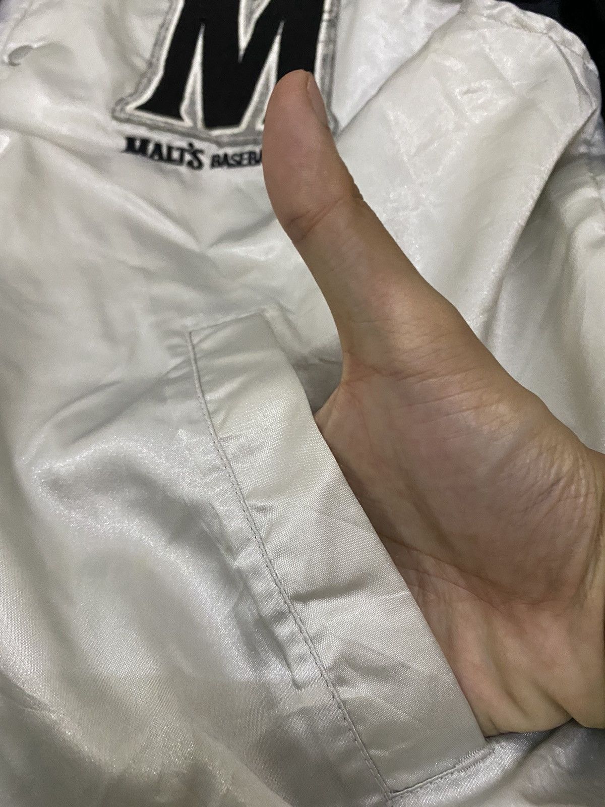 MLB × Vintage Vintage MLB Malts Suntory varsity jacket Size US L / EU 52-54 / 3 - 6 Thumbnail