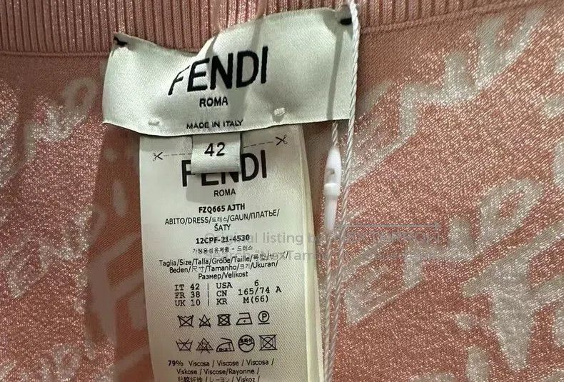 Fendi Fendi Pink Knit Skirt Size 27" / US 4 / IT 40 - 7 Thumbnail