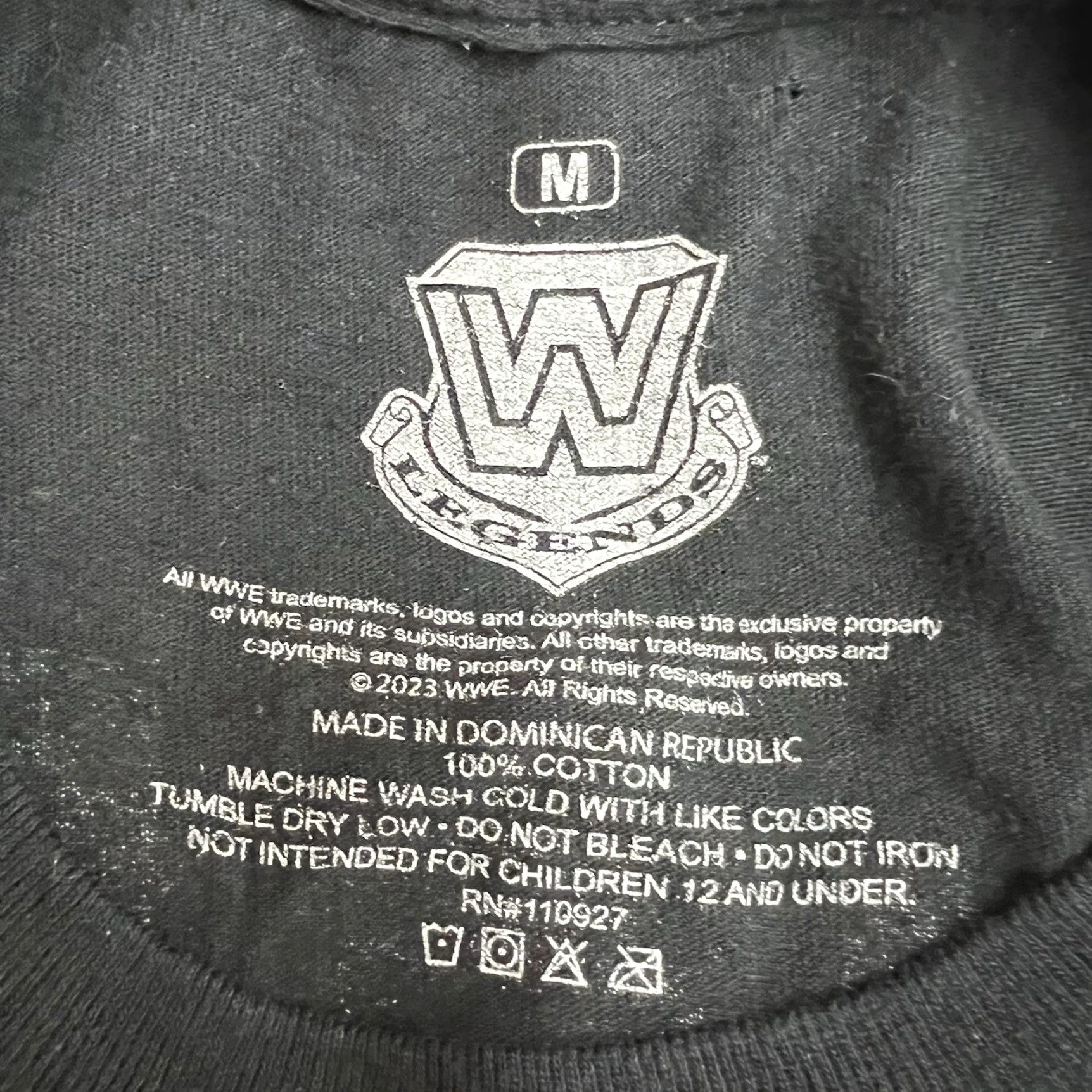 Vintage VINTAGE Steve Austin 3:16 WWE Legend T-Shirt Mens Size M Black Short Sleeve Size US M / EU 48-50 / 2 - 4 Thumbnail