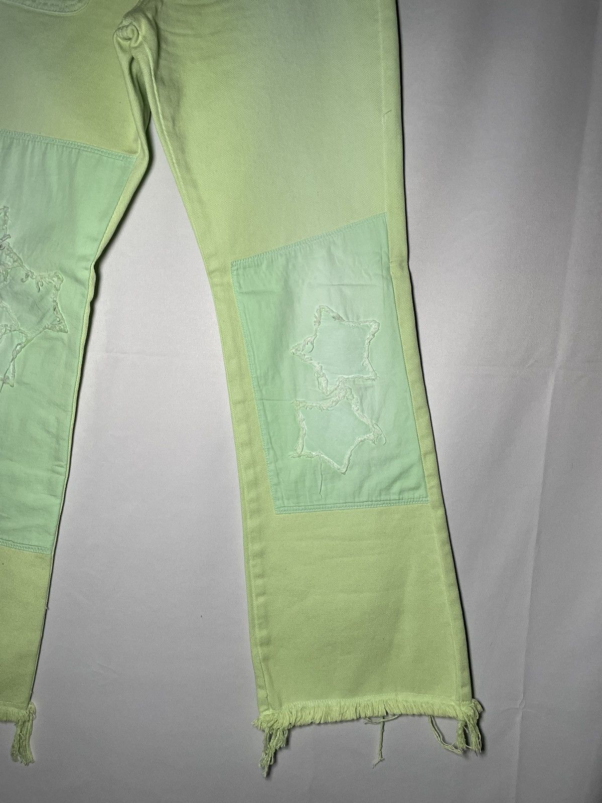 ERL ERL Suni Patchwork Flare Jeans Size US 30 / EU 46 - 3 Thumbnail