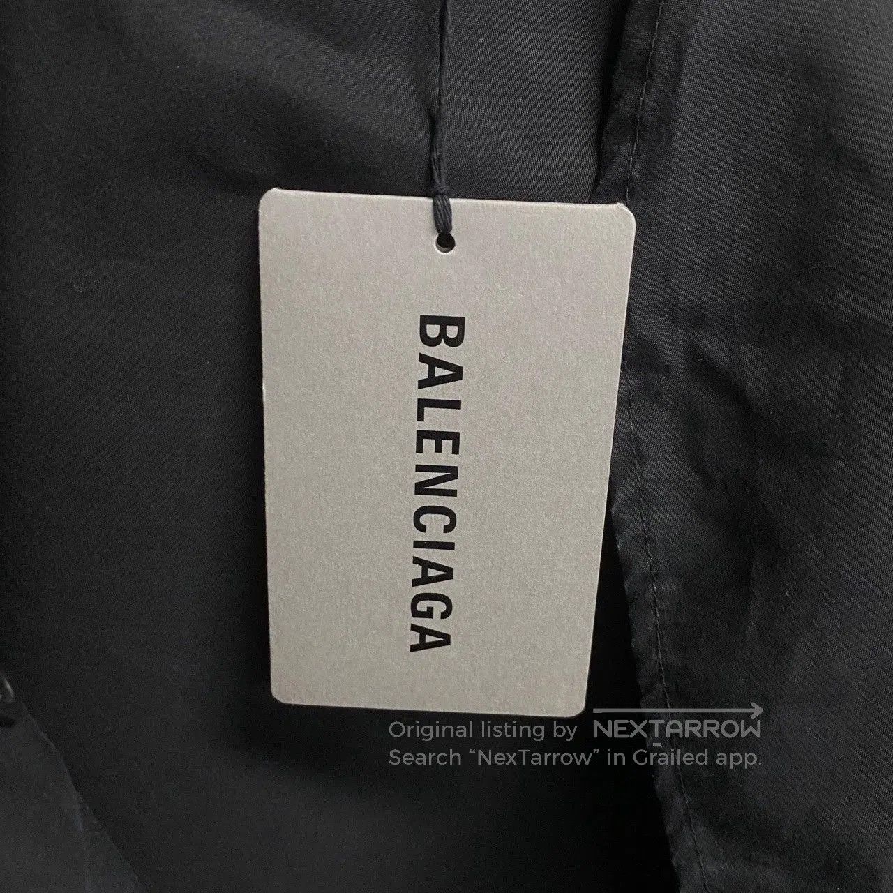 Balenciaga Balenciaga NASA Embroidery Logo Shirt. Size US S / EU 44-46 / 1 - 4 Thumbnail