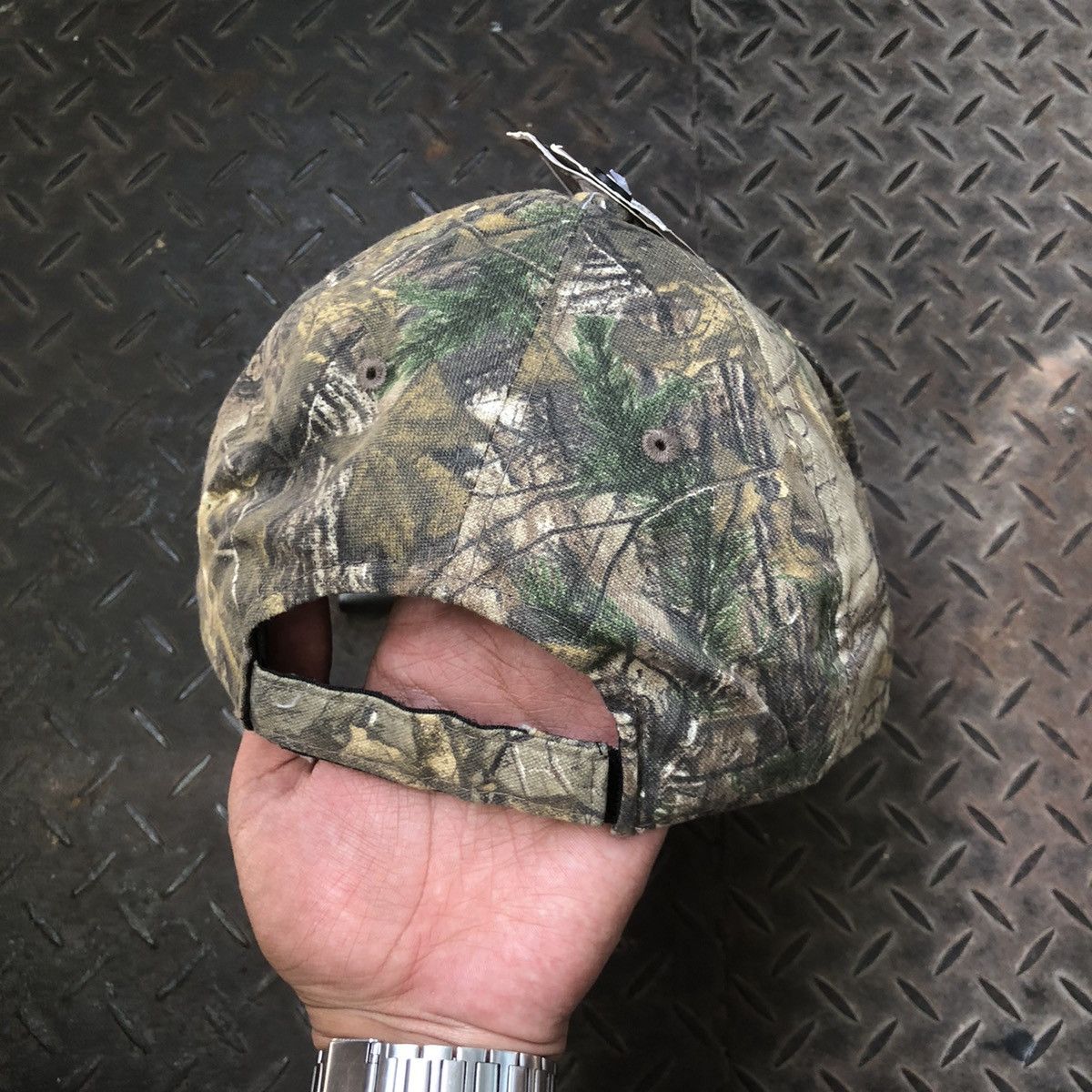 Realtree 🔥NOS🔥Crazy Vintage Realtree Official Camouflage Hat Size ONE SIZE - 5 Thumbnail