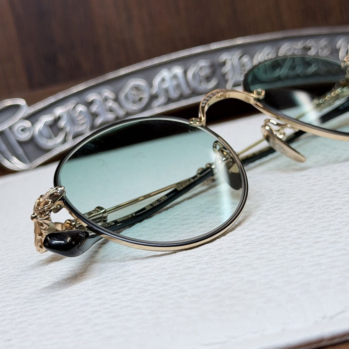 Chrome Hearts Chrome Hearts BUBBA - A 1/1 Sunglasses Size ONE SIZE - 11 Thumbnail