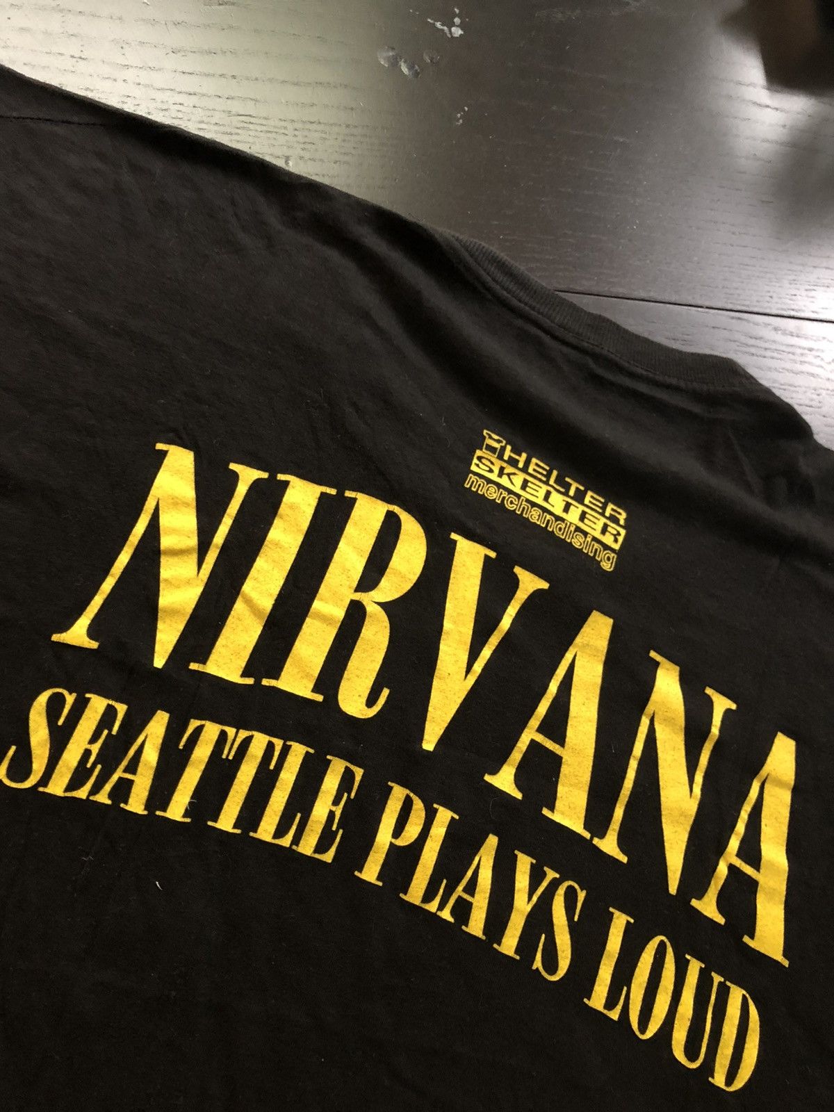 Nirvana Vintage Helter Skelter Nirvana “Seattle Plays Loud” t shirt Size US L / EU 52-54 / 3 - 8 Thumbnail