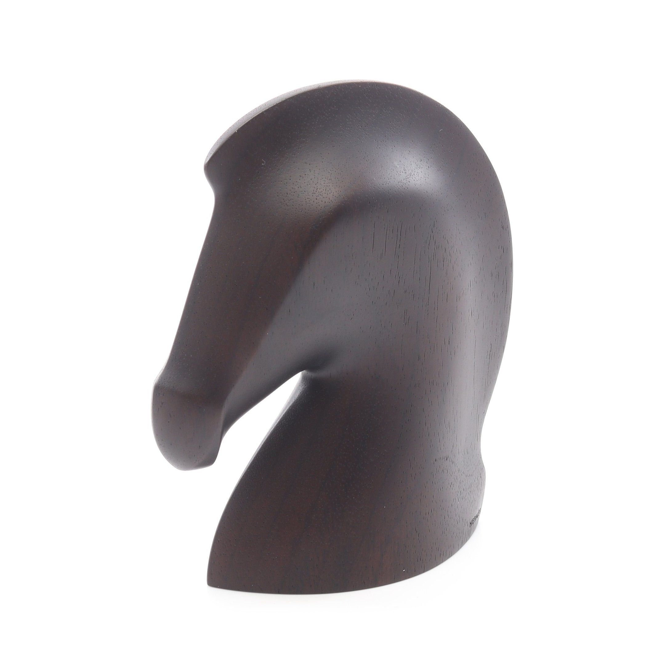 Hermes Hermes Paper Weight Samarkand Interior Mahogany Wood Dark Brown Size ONE SIZE - 1 Thumbnail