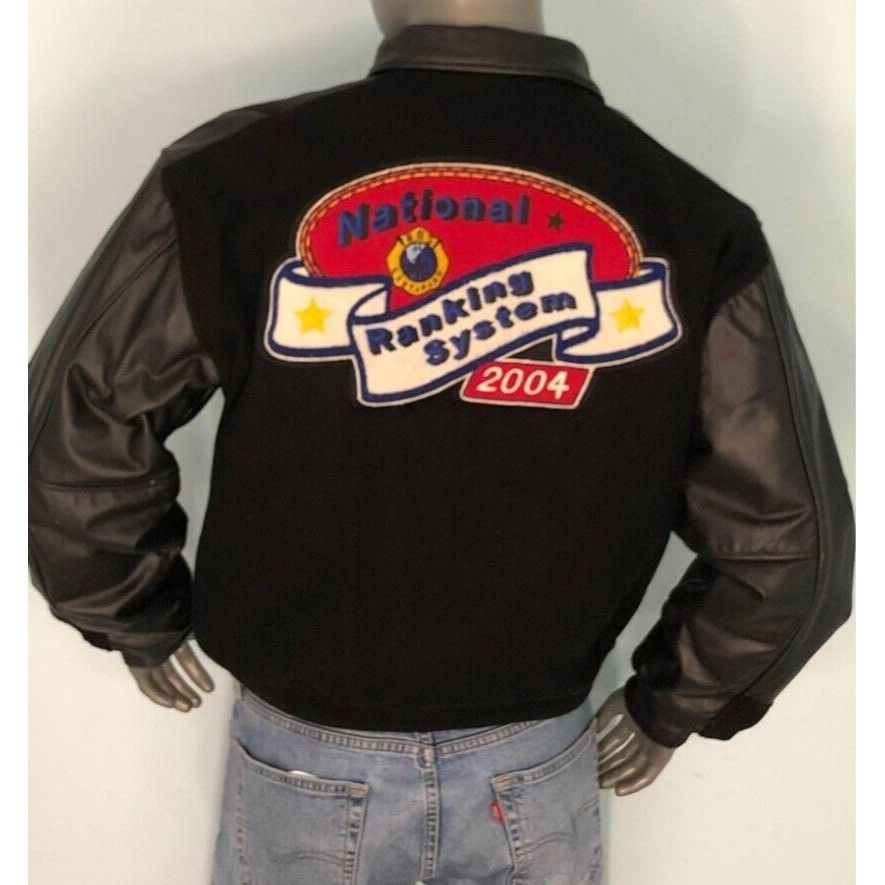 Golden Bear × Vintage VTG 2004 Jacket Med Men National Ranking System MADE IN USA Size US M / EU 48-50 / 2 - 1 Thumbnail