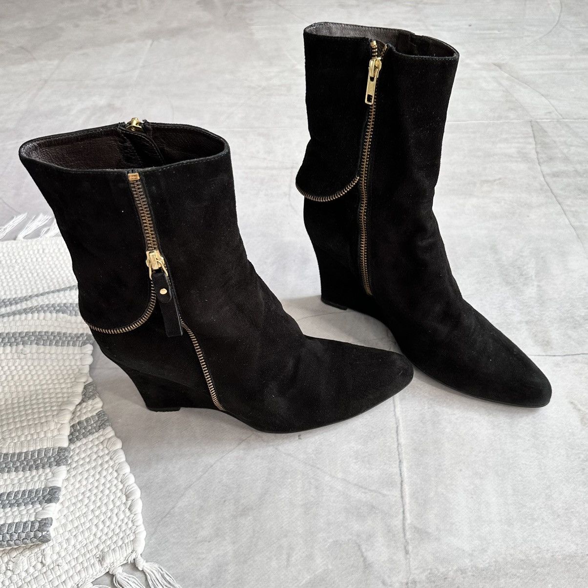 Isabel Marant Zipper Isabel Marant Vibe Bekett Wedge Giuseppe Sneakers Size US 11 / IT 41 - 3 Thumbnail