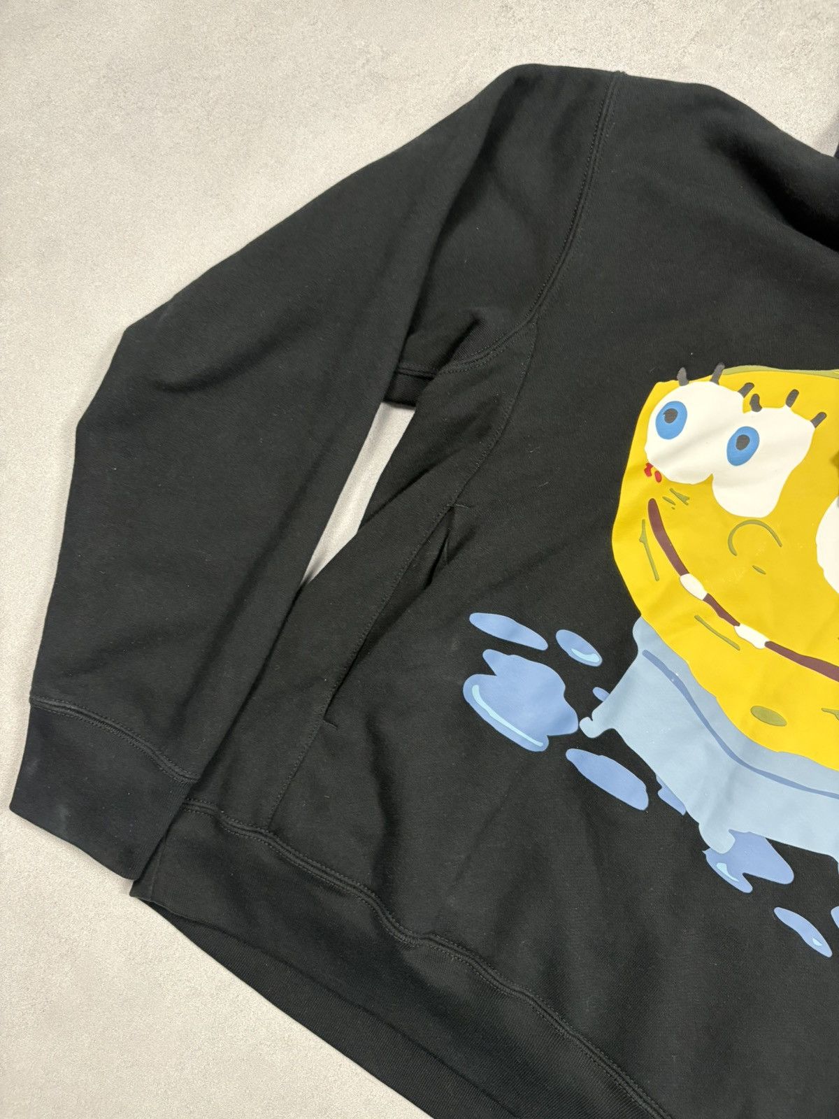 Cactus Plant Flea Market × Uniqlo Uniqlo x CPFM Spongebob Squarepants Graphic Hoodie Black XS Size US XS / EU 42 / 0 - 4 Thumbnail