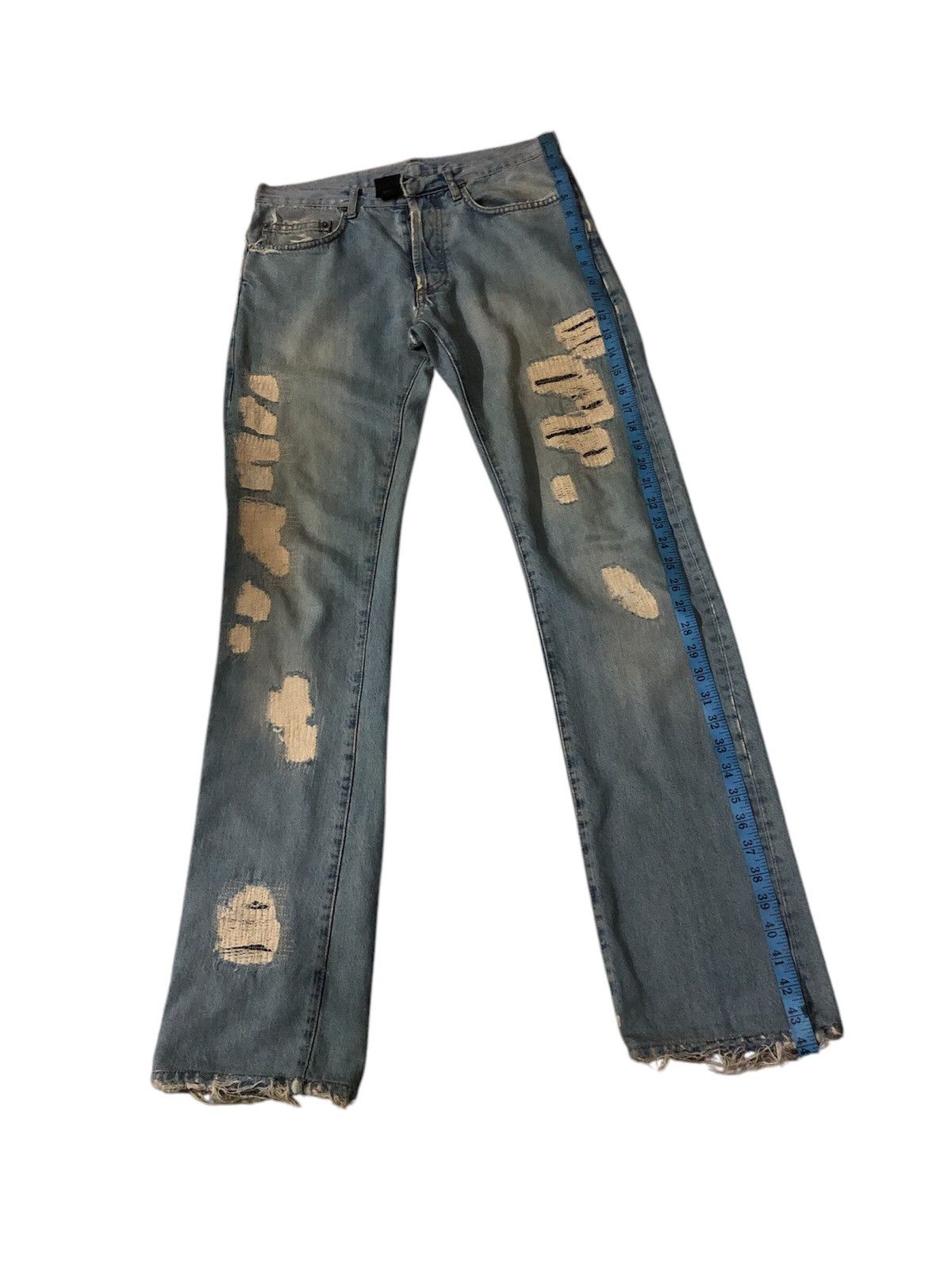 Dior × Hedi Slimane Vintage Dior Denim Jeans Size US 30 / EU 46 - 3 Thumbnail
