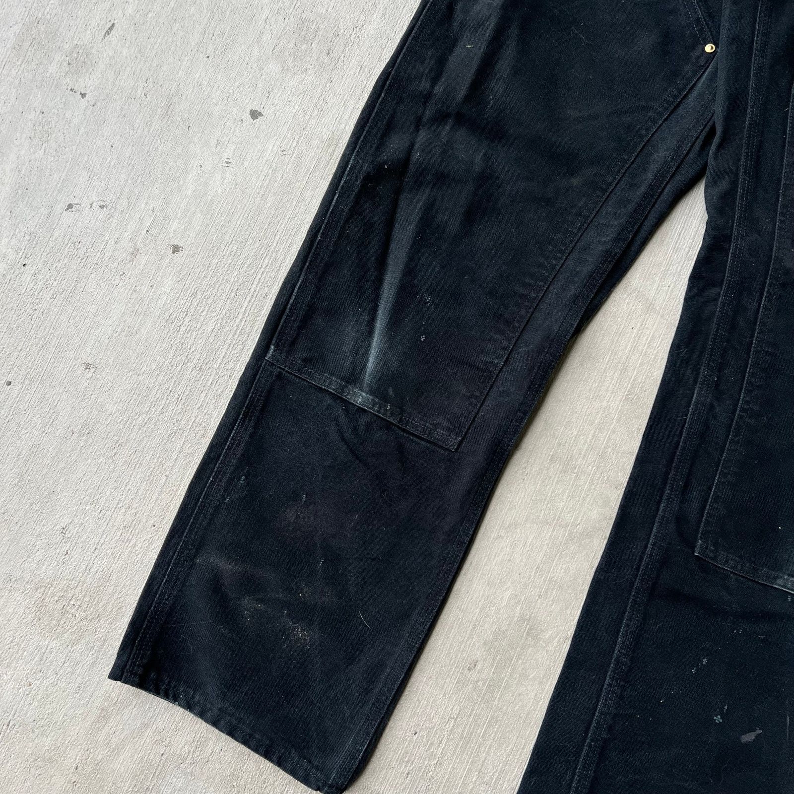 Carhartt × Vintage Carhartt black double knee work wear carpenter pants Size US 30 / EU 46 - 3 Thumbnail