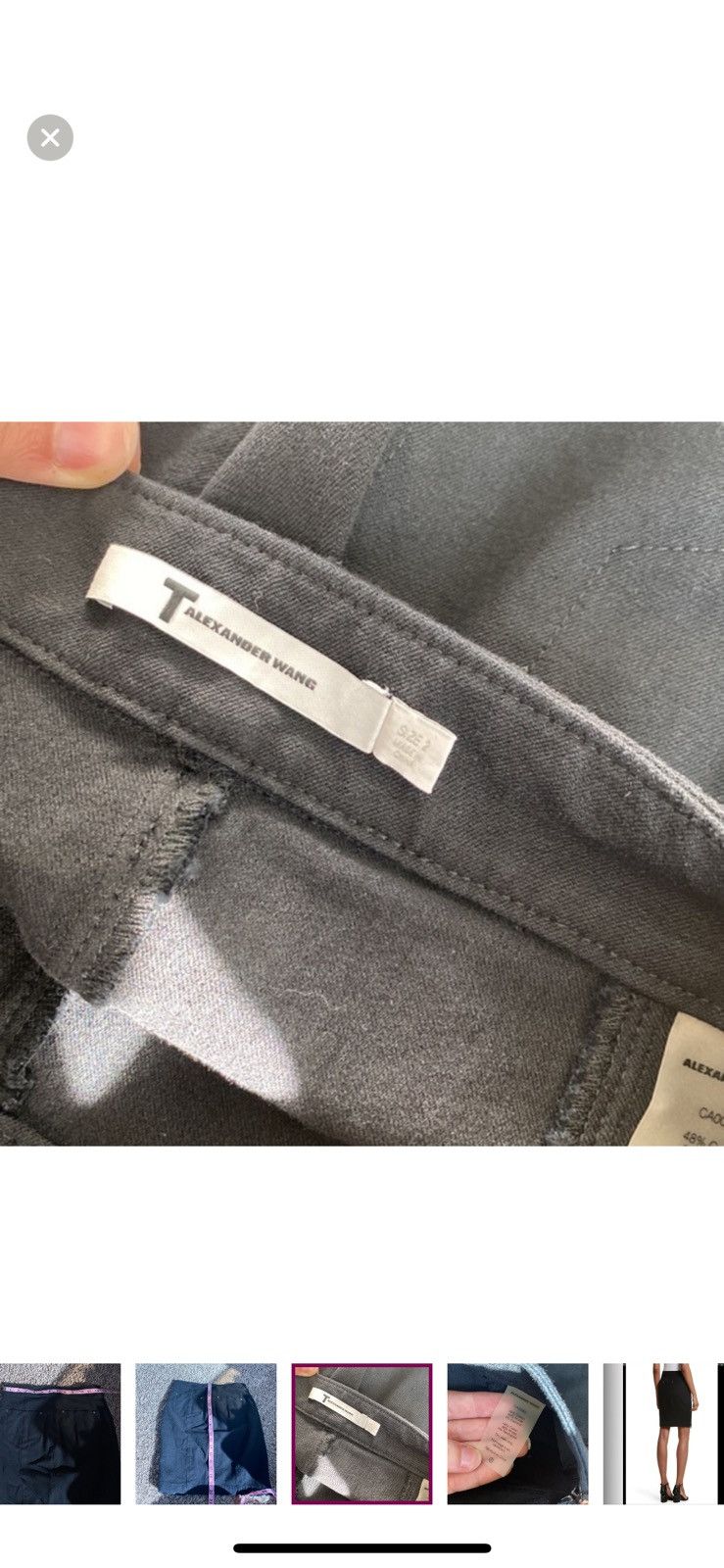 T by Alexander Wang T by Alexander wang black pencil skirt size 2 Size 26" / US 2 / IT 38 - 5 Thumbnail