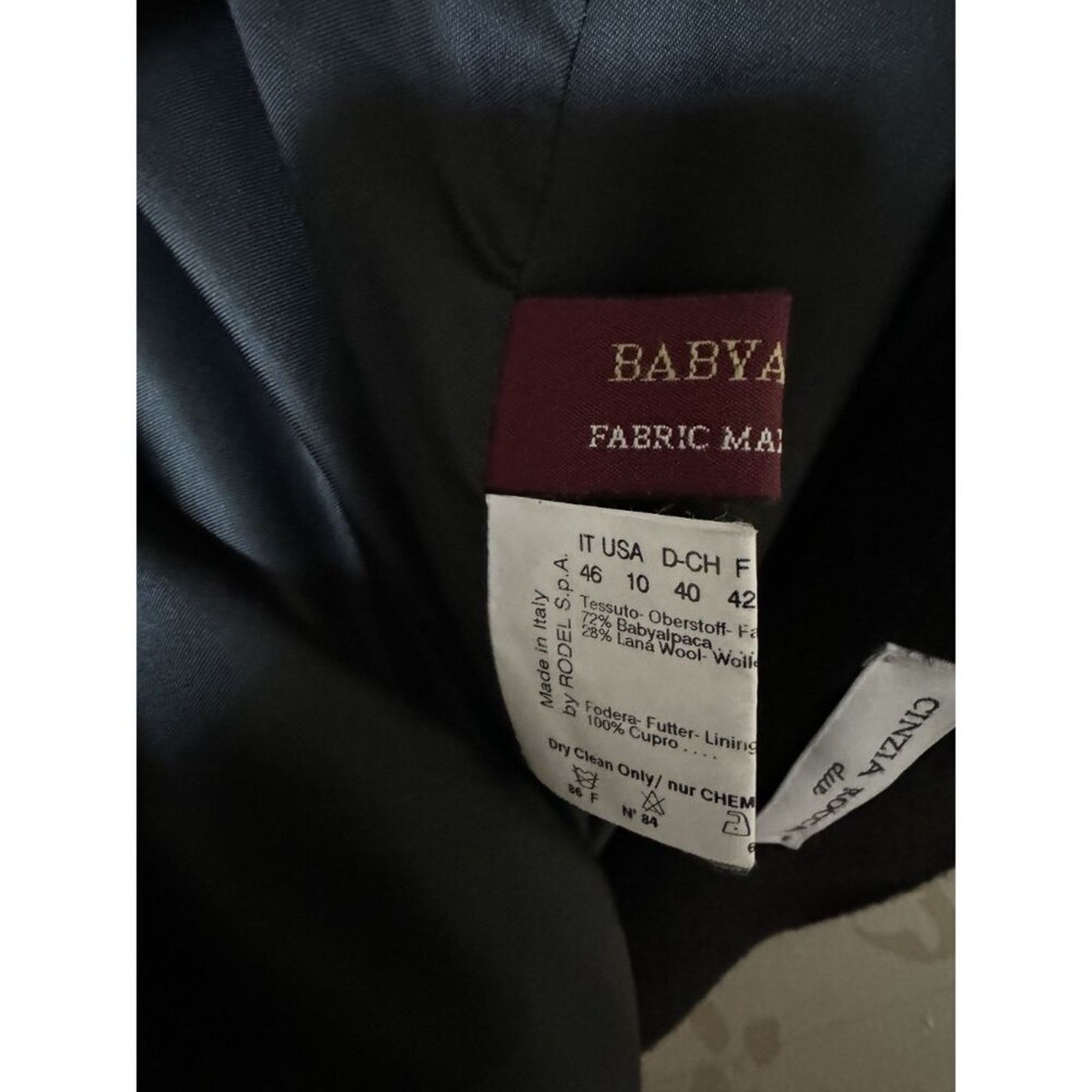 Cinzia Rocca Ladies 10 Italy Cinzia Rocca Baby Alpaca Maxi Hoodie Coat Size L / US 10 / IT 46 - 5 Thumbnail
