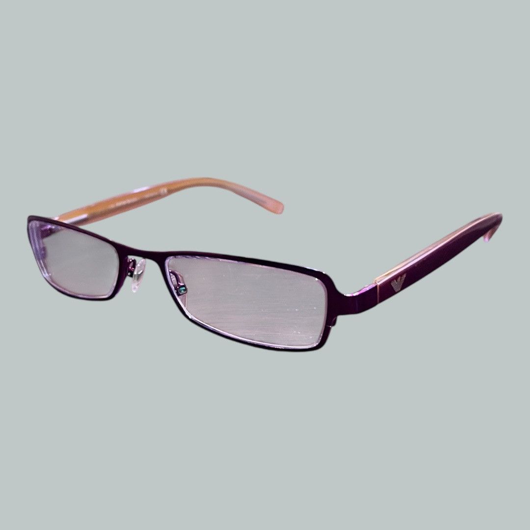 Giorgio Armani Red metallic Giorgio Armani glasses Size ONE SIZE - 6 Thumbnail