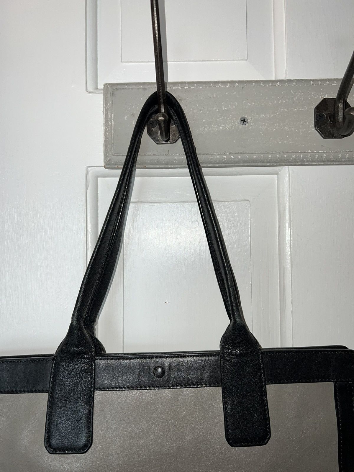 Chloe Chloe Vintage Allison Two Tone Leather Tote Bag Size ONE SIZE - 5 Thumbnail