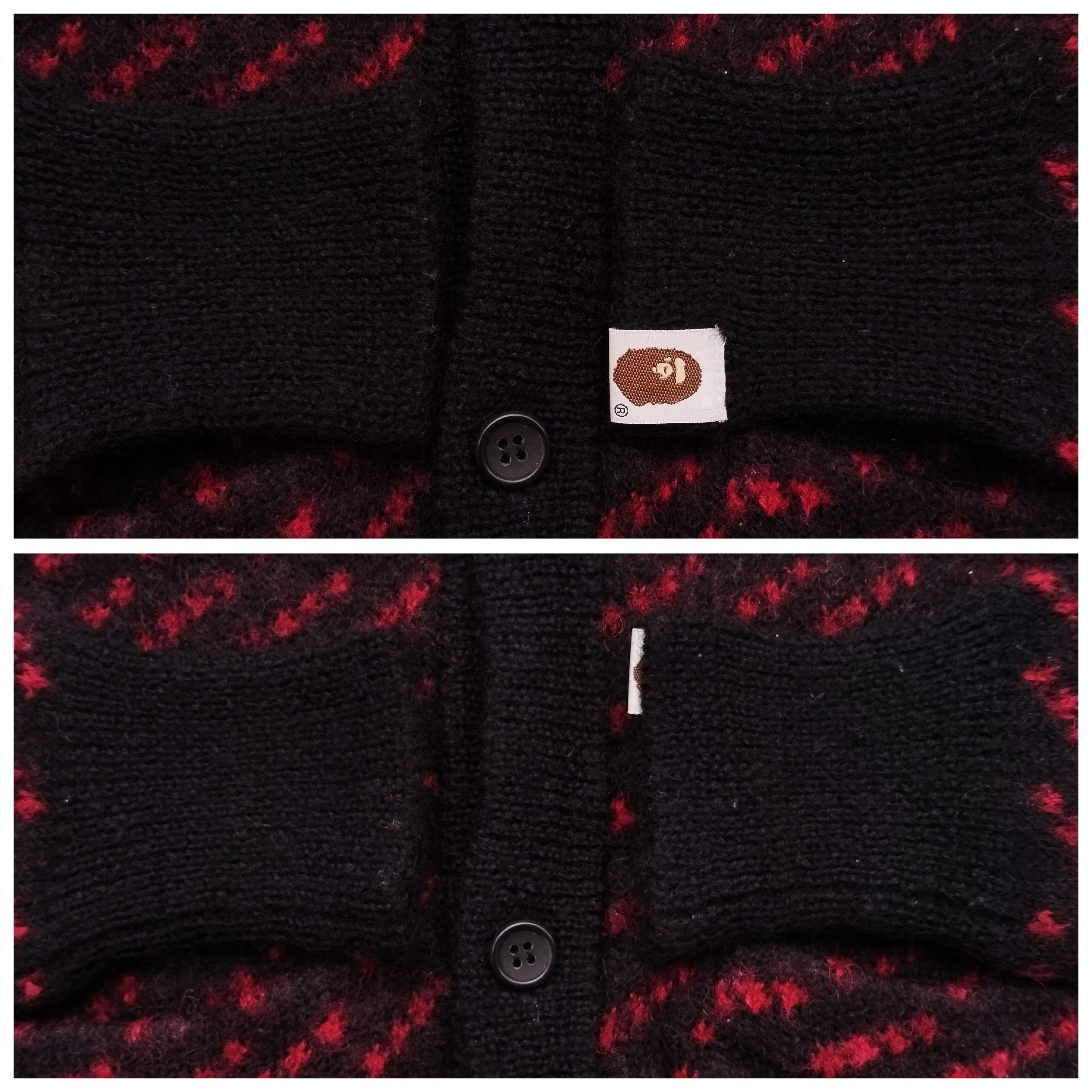 Bape 2011 Bape Norwegian Cardigan Size US M / EU 48-50 / 2 - 7 Thumbnail