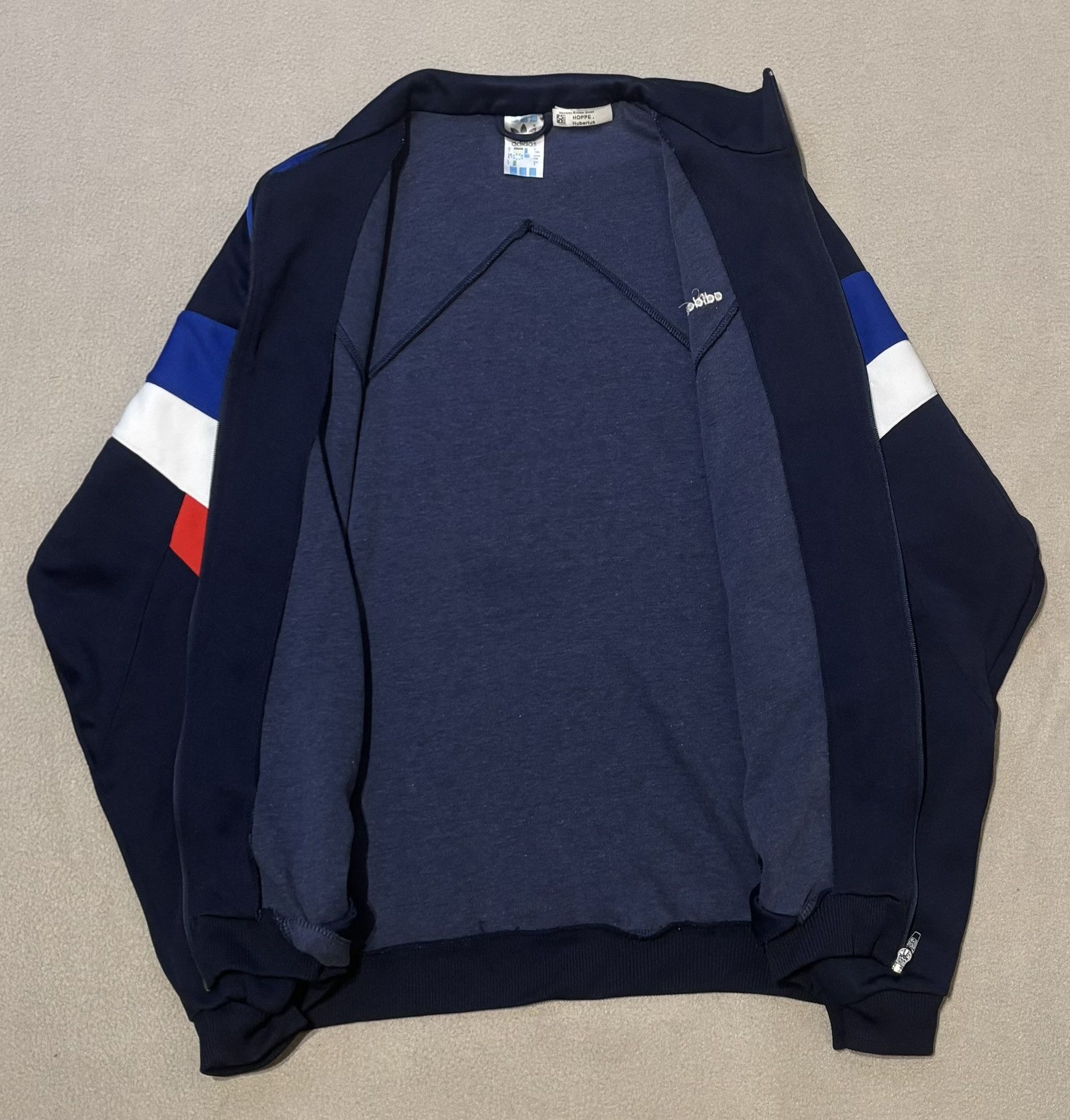 Adidas Adidas Originals France vintage 90s zip sweatshirt size. XL Size US XL / EU 56 / 4 - 12 Thumbnail