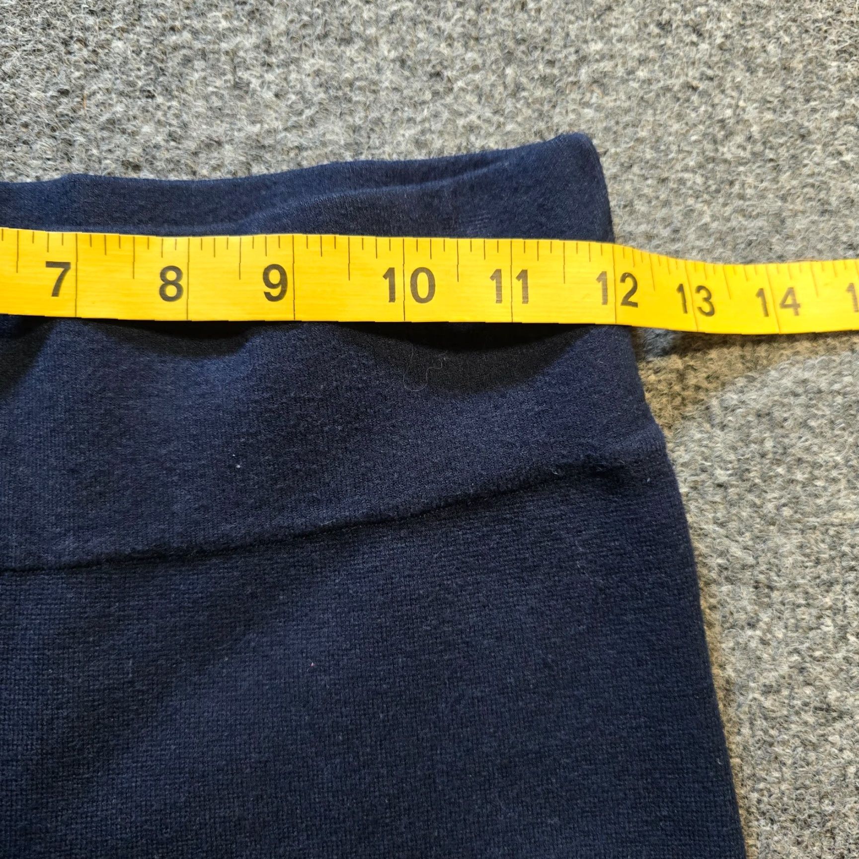 J.Crew J. Crew Pants Womens Size S Tall Blue Knit Flare Pull On Stretch Casual Capsule Casu Size 28" / US 6 / IT 42 - 4 Thumbnail