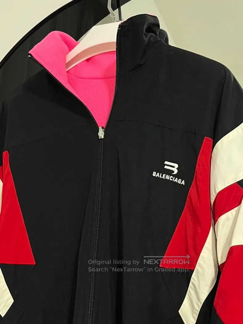 Balenciaga Balenciaga Black and Red Combined Two-Sided Wearable Cotto Size US XS / EU 42 / 0 - 2 Thumbnail