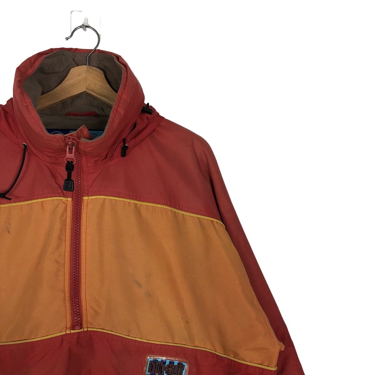 Japanese Brand 🔥Rare Multi Colour Design Survival Jacket Helly Hansen Size US L / EU 52-54 / 3 - 6 Thumbnail