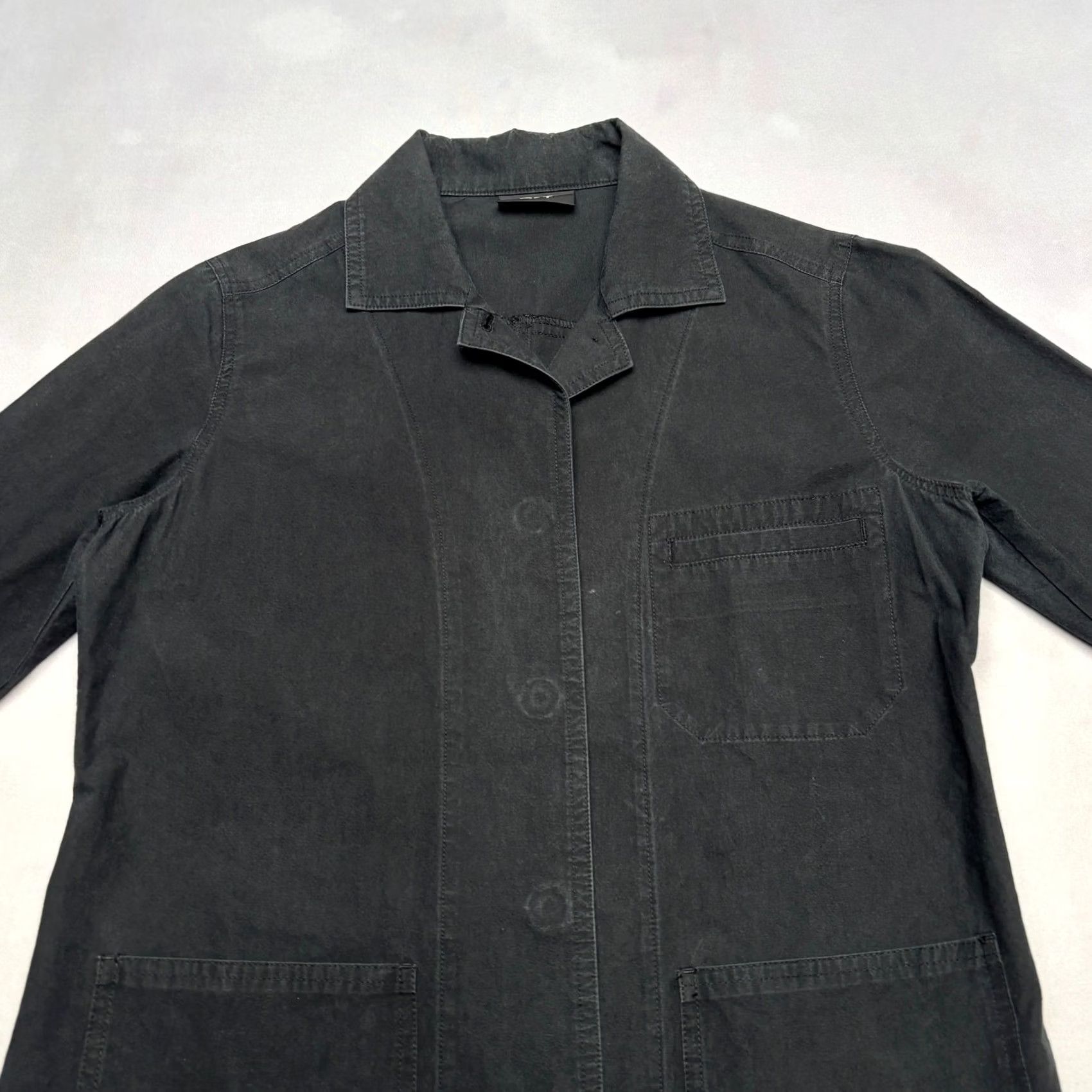 ATSURO TAYAMA Atsuro Tayama Chore Coat Jacket Black Made in Japan Women's Small Size S / US 4 / IT 40 - 2 Thumbnail