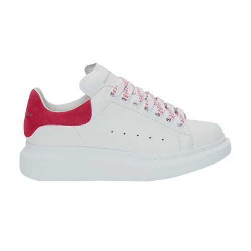 Alexander McQueen o1w1db10925 Oversized Sneaker in White/Pink Size US 11 / IT 41 - 1 Thumbnail