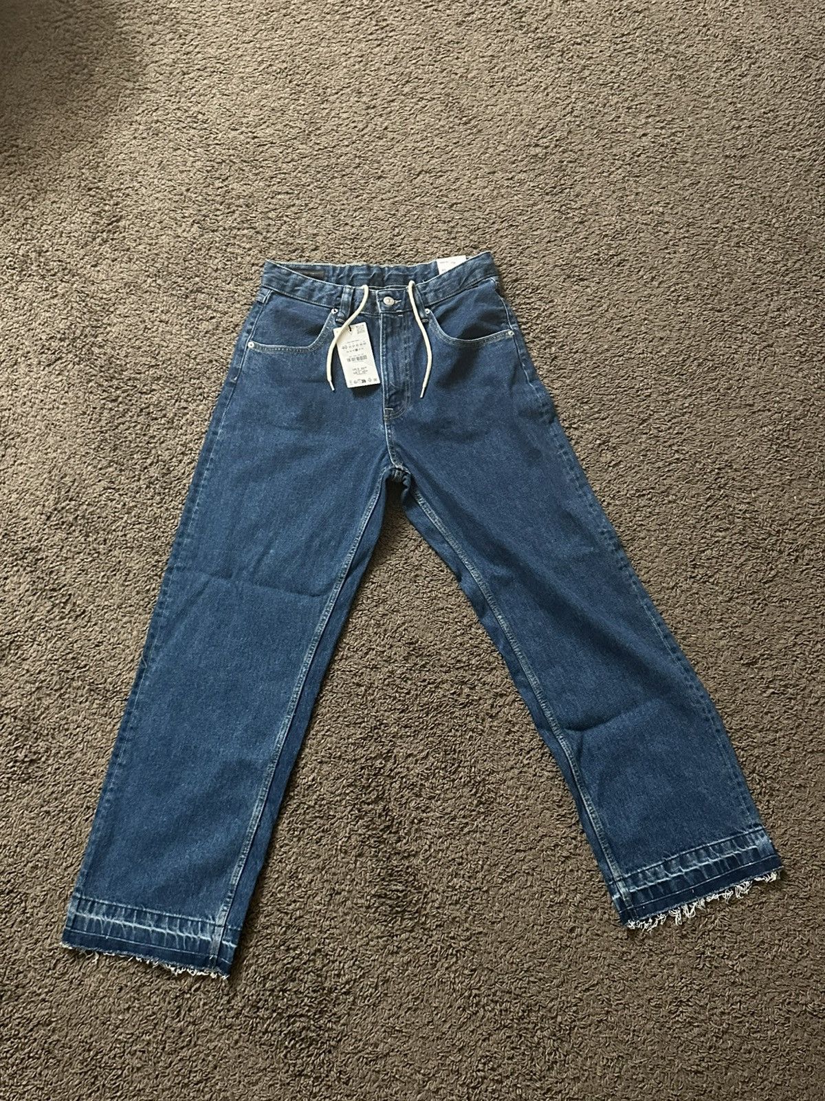 Zara Zara Baggy Blue Jeans Size US 31 - 2 Thumbnail