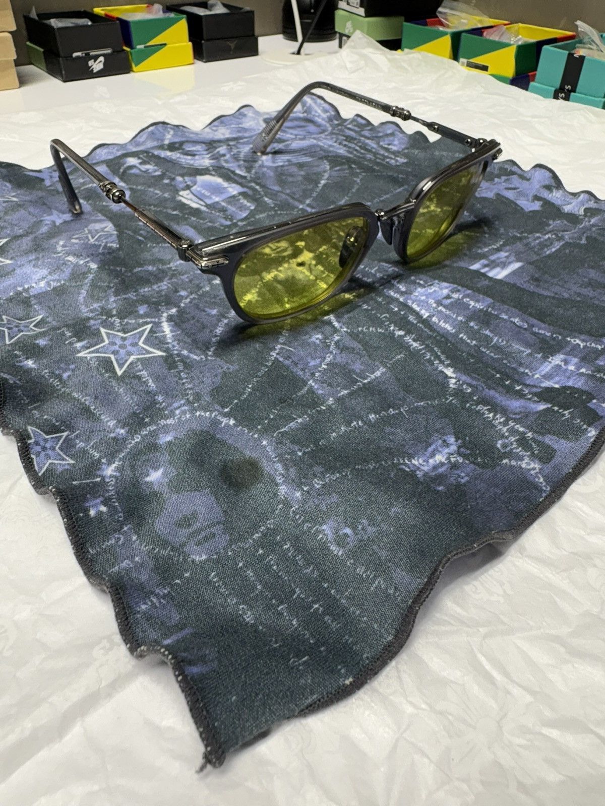 Chrome Hearts Chrome Hearts Tycoxagain Glasses Size ONE SIZE - 24 Thumbnail