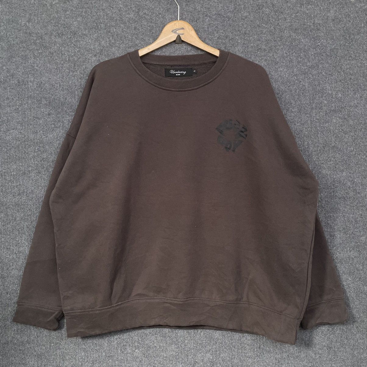 Hysteric Glamour × If Six Was Nine × Japanese Brand Unrelaxing Design FUCK YOU Oversize Baggy Crewneck Size US XL / EU 56 / 4 - 5 Thumbnail