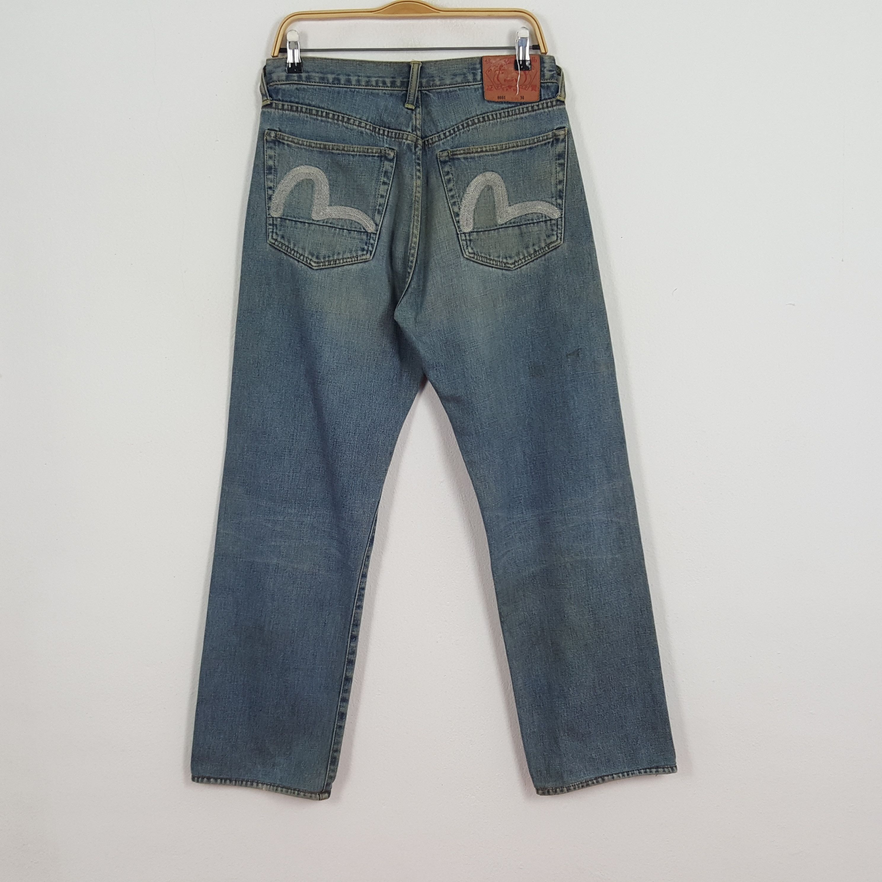 Evisu × Japanese Brand Vintage Evisu Japanese Brand Custom Art Daicock Denim Jeans Size US 30 / EU 46 - 4 Thumbnail