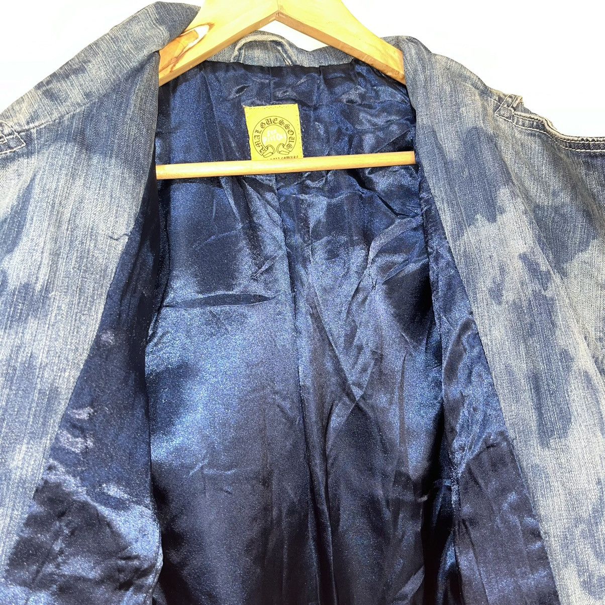 A&G Rock Rare A&G Amal Guessous x Sex Pistols Biker Denim Jacket Size US L / EU 52-54 / 3 - 11 Thumbnail