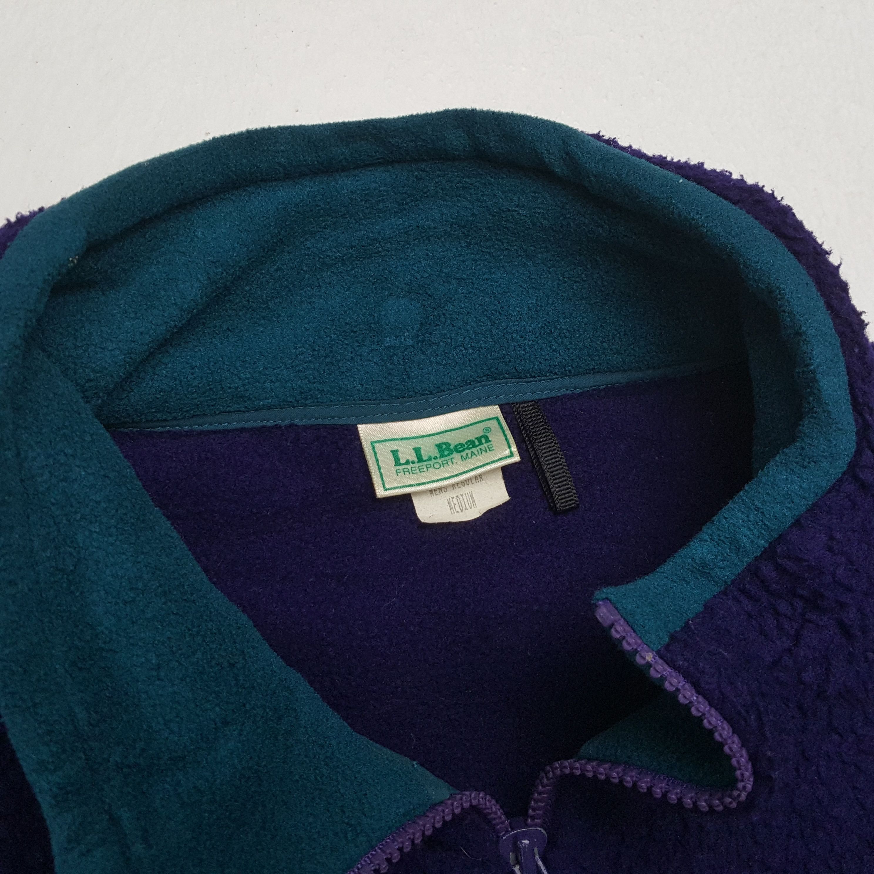 L.L. Bean × Vintage L.L BEAN Outdoor Brand Style Fleece Jacket Size US M / EU 48-50 / 2 - 10 Thumbnail