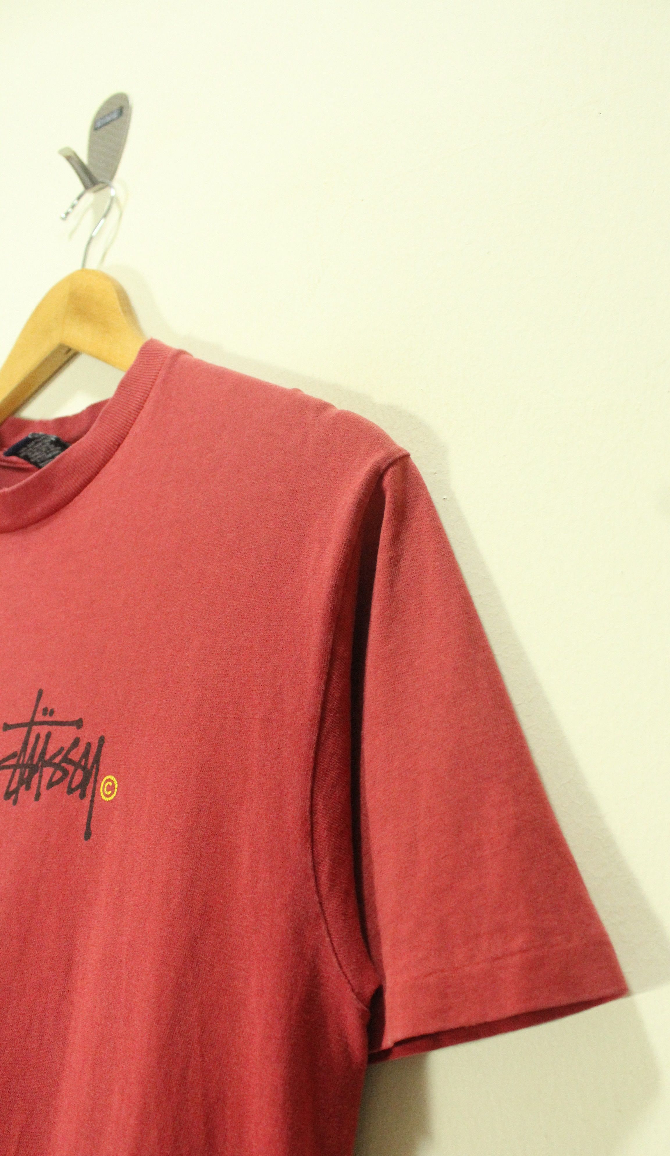 Stussy Vintage 90s STUSSY T Shirt Big Logo Spell Out Single Stitch Size US S / EU 44-46 / 1 - 5 Thumbnail