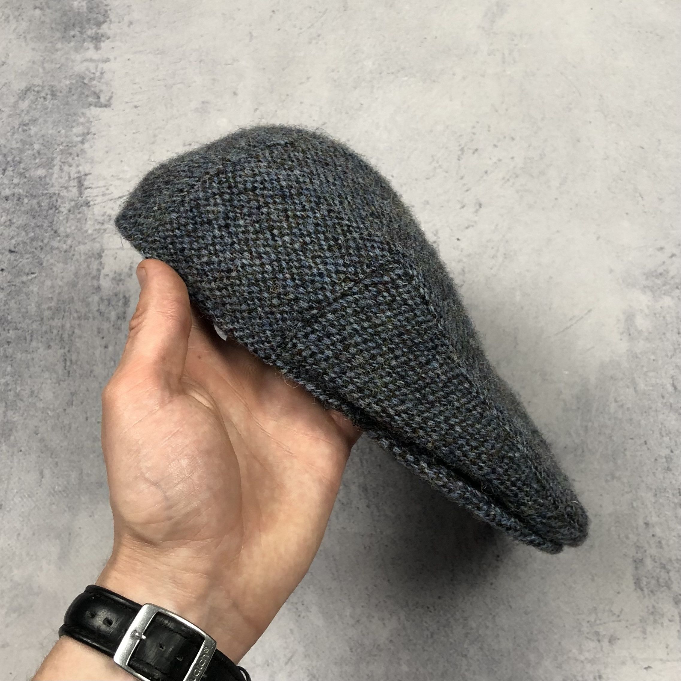 Harris Tweed Harris Tweed Flat Cap Limited Edition Centenary Label Size ONE SIZE - 3 Thumbnail