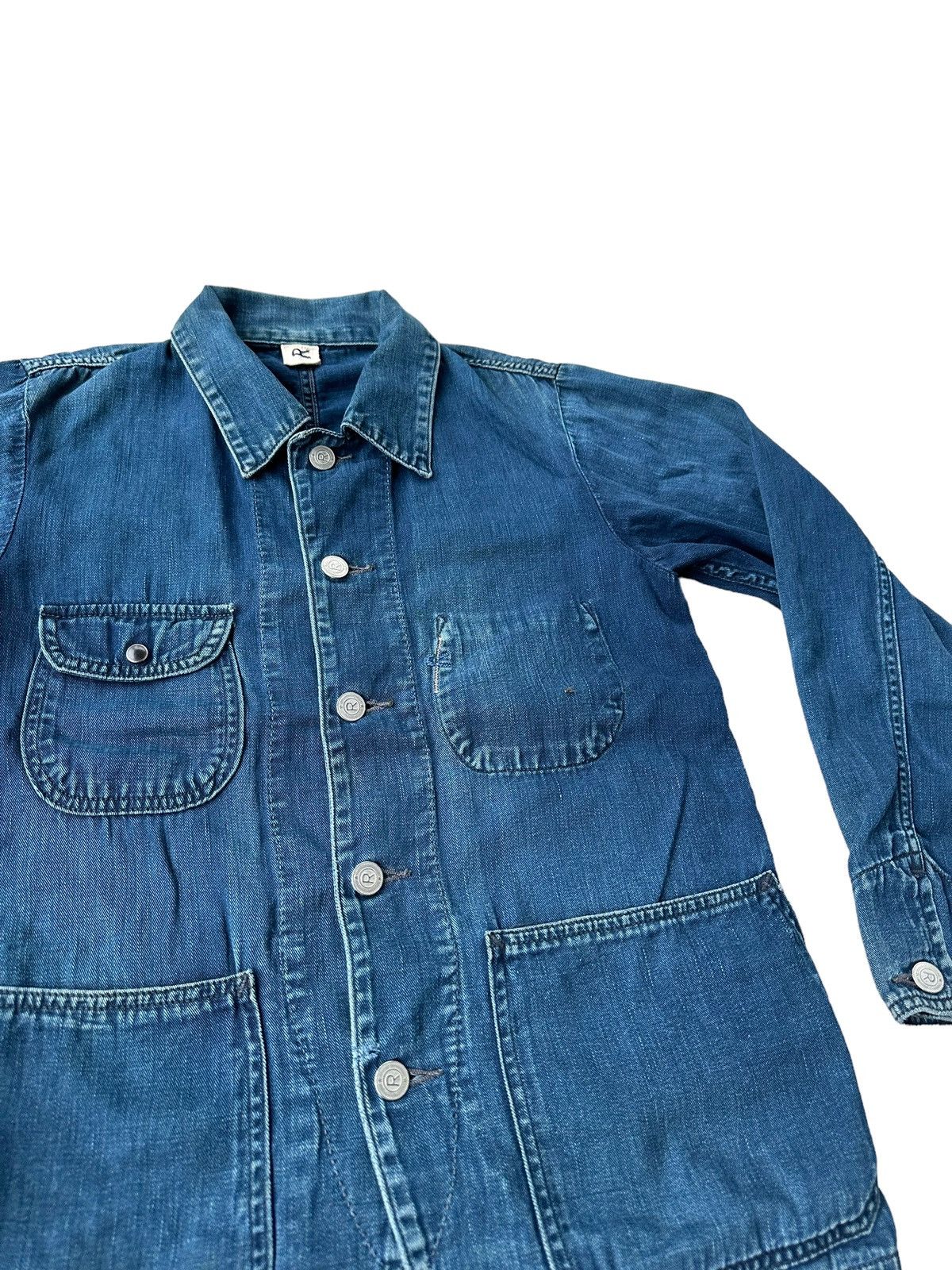 45rpm Vintage 45rpm worker denim jacket Size US S / EU 44-46 / 1 - 5 Thumbnail