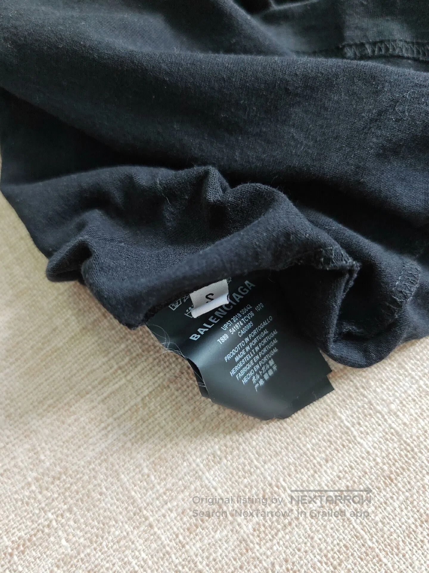 Balenciaga Balenciaga Wheat Ear Short-Sleeve T-Shirt. Size US S / EU 44-46 / 1 - 7 Thumbnail