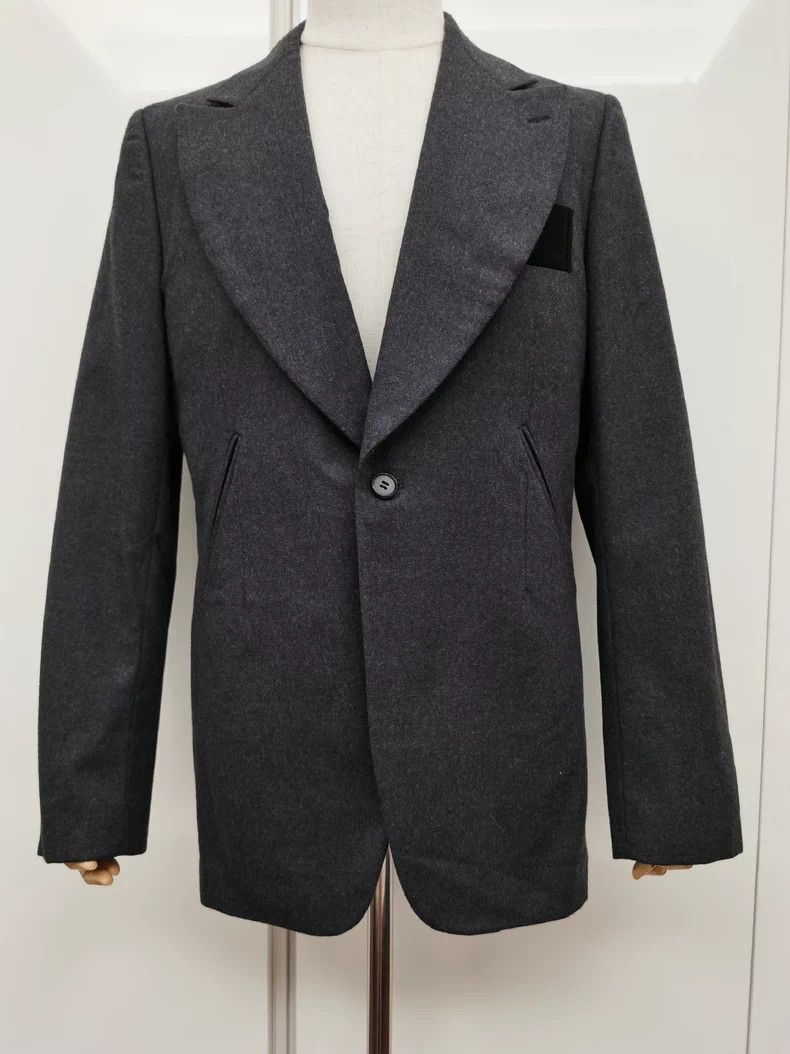 Comme des Garcons Comme des Garcons Wool Peak Lapel Blazer Size US M / EU 48-50 / 2 - 1 Thumbnail