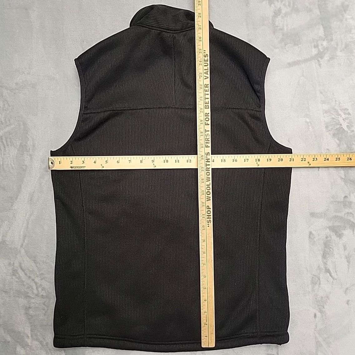 Vintage REI Muir Woods Vest Men Medium Black Full Zip Fleece Outdoor Hiking Size US M / EU 48-50 / 2 - 5 Thumbnail