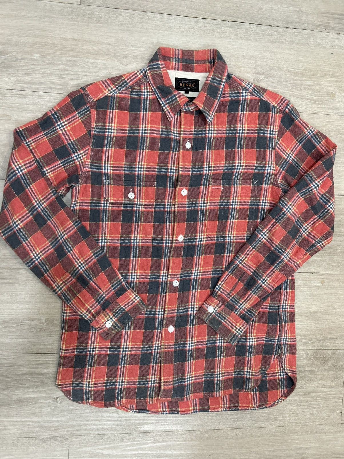 Beams Plus Beams Plus Flannel Shirt Size US L / EU 52-54 / 3 - 1 Thumbnail