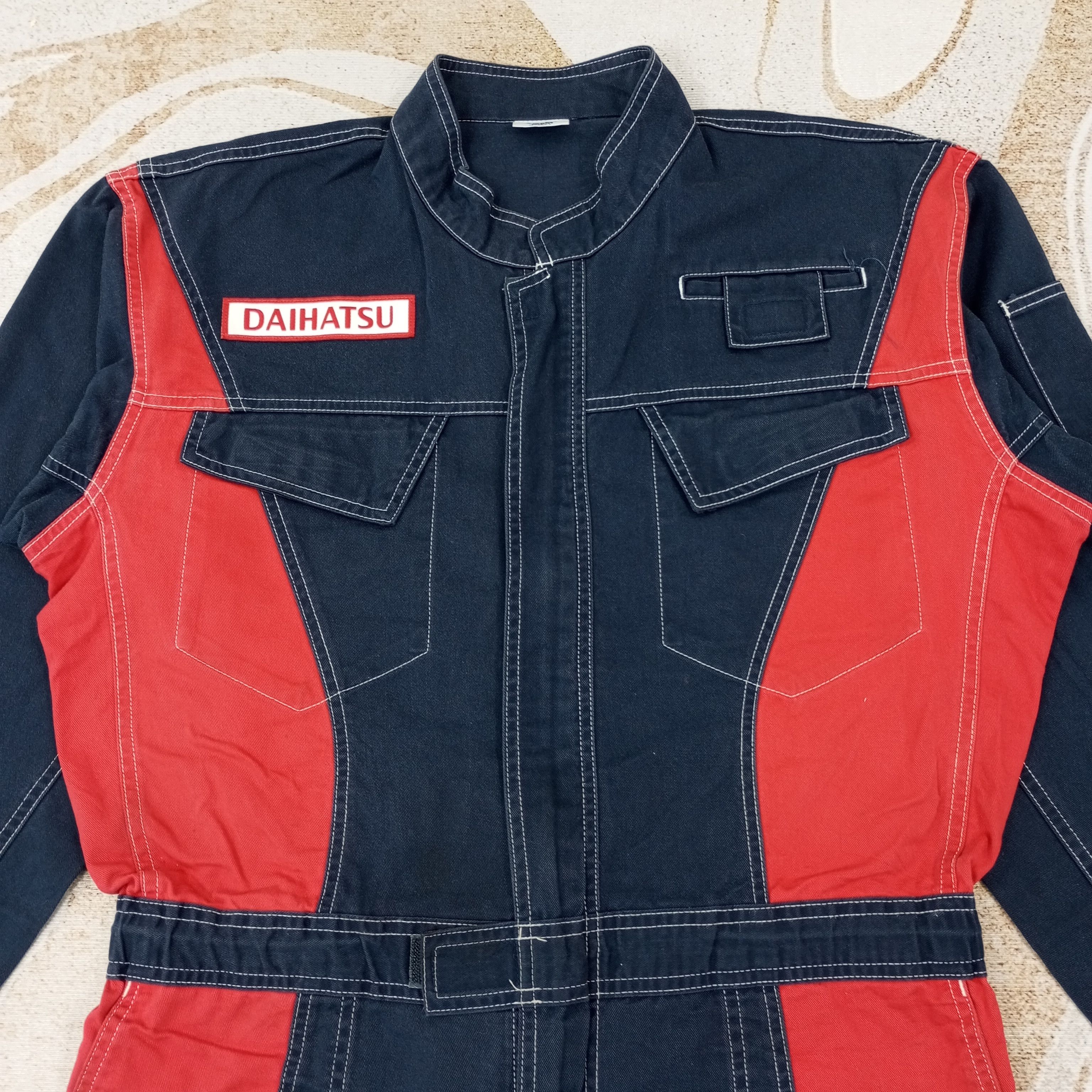 Vintage Daihatsu Japanese Motorsports Coverall Jacket c232n4 Size US L / EU 52-54 / 3 - 4 Thumbnail