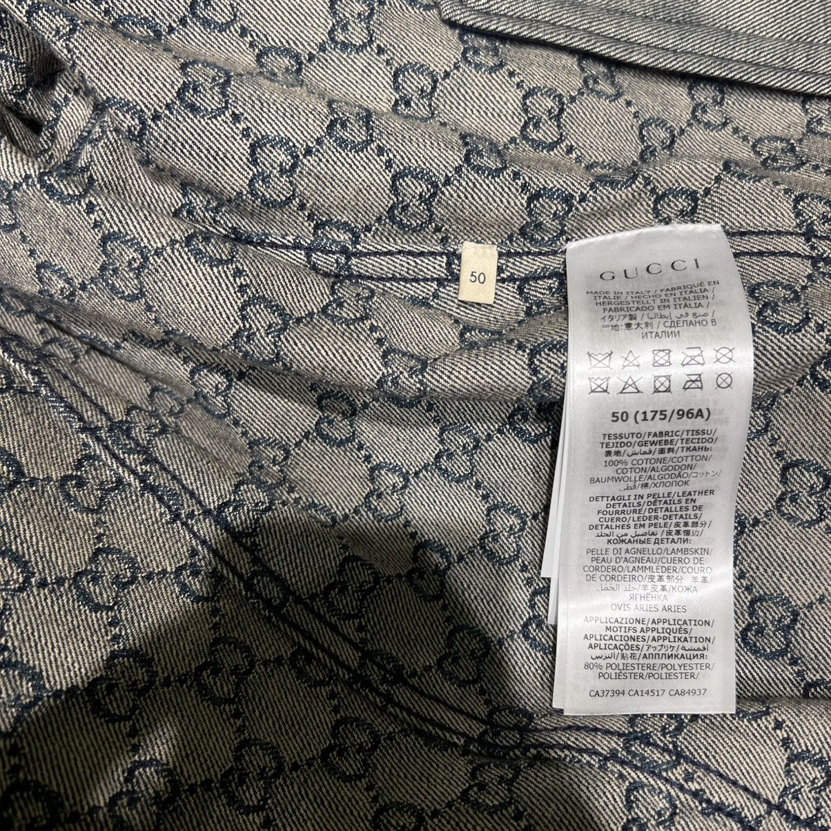 Gucci Gucci Denim Jacket in All sizes Size US L / EU 52-54 / 3 - 6 Thumbnail