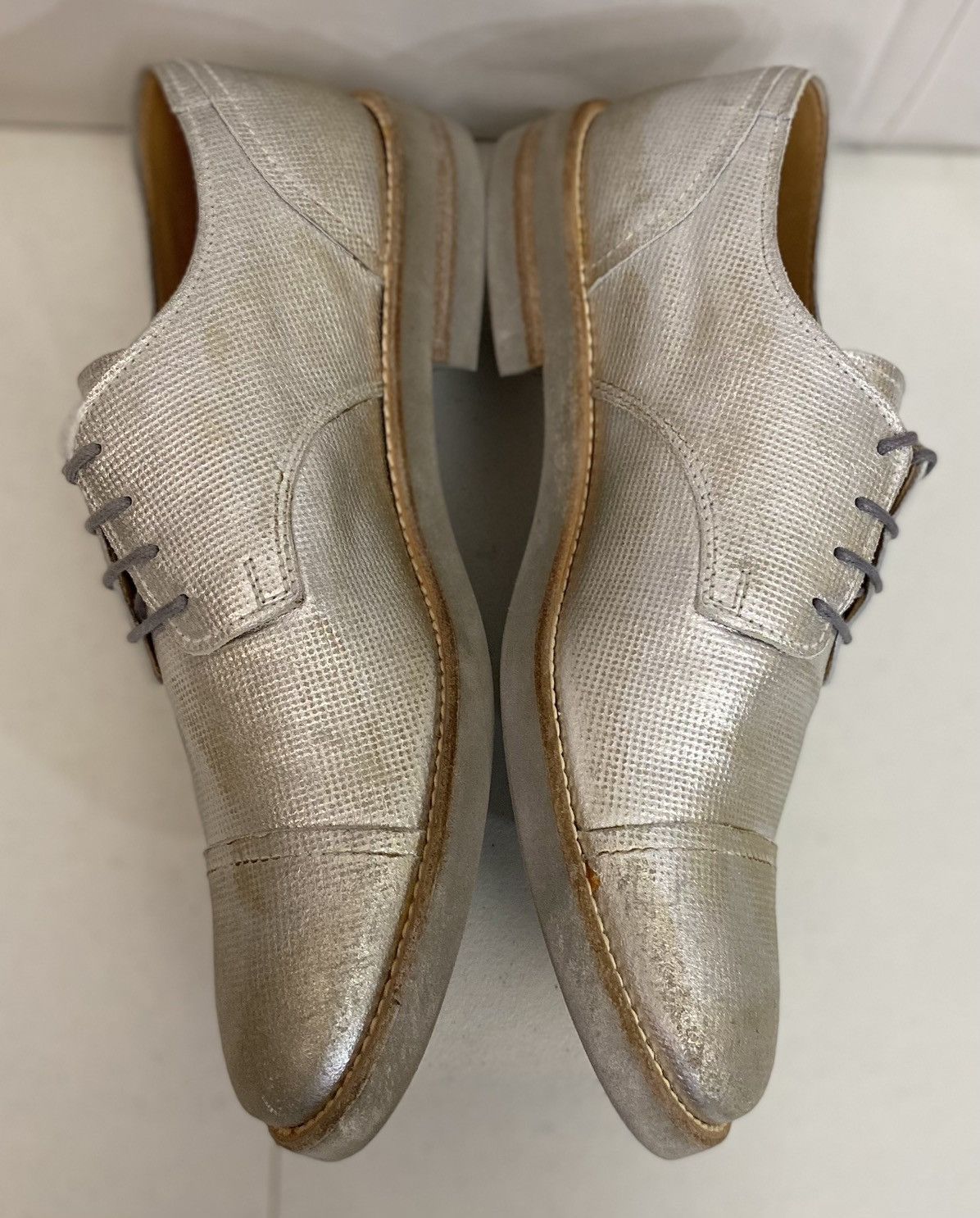 Maison Margiela Maison Margiela 22 🇮🇹 Silver treated TinMan Captoe 7 US New Size US 7 / EU 40 - 7 Thumbnail