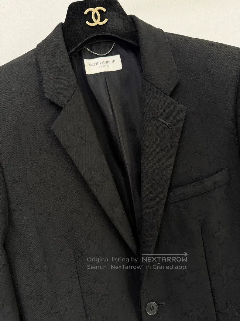 Saint Laurent Paris Saint Laurent Paris Star Jacket Size US S / EU 44-46 / 1 - 3 Thumbnail