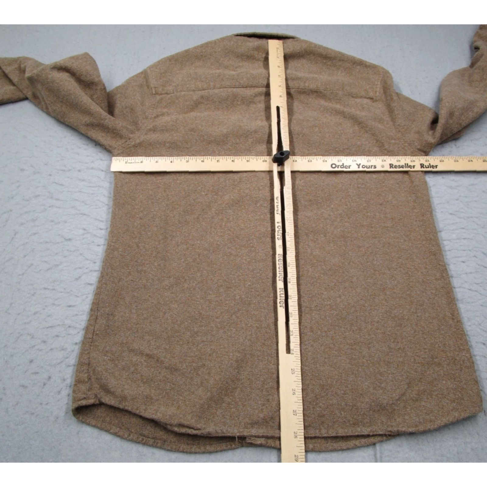 Vintage Common People Brown Flannel Shirt Mens Medium Button-Up Long Sleeve Casual Travel Size US M / EU 48-50 / 2 - 6 Thumbnail