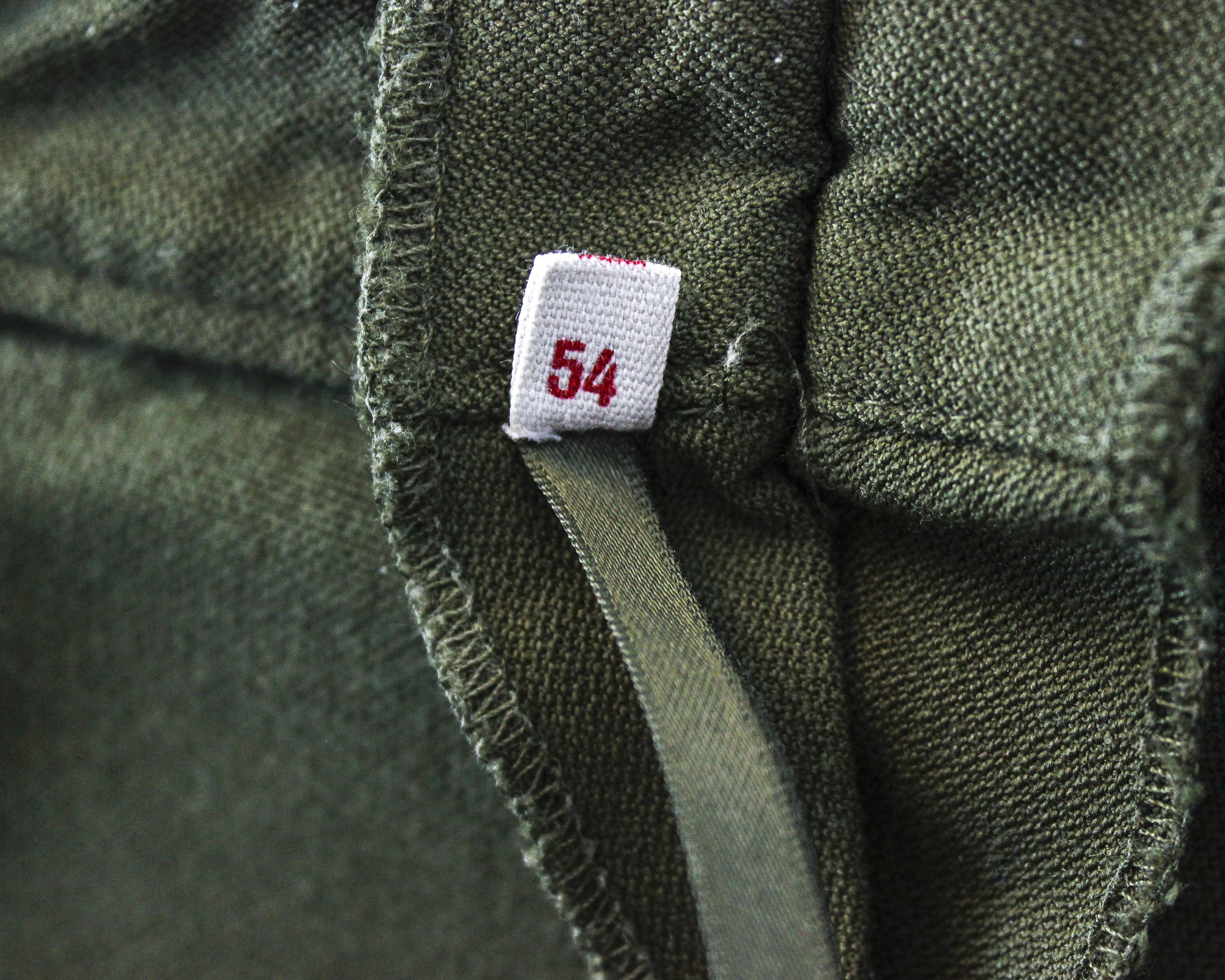 Vintage German Schneider Modautal W38 L32 Army Cargo EU 54 Wool Pant Size US 38 / EU 54 - 7 Thumbnail