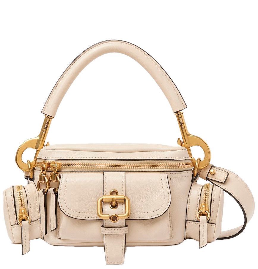 Chloe o1loc1c11025 Size: OS / Small Double Camera Bag Sweet Beige Size ONE SIZE - 1 Thumbnail