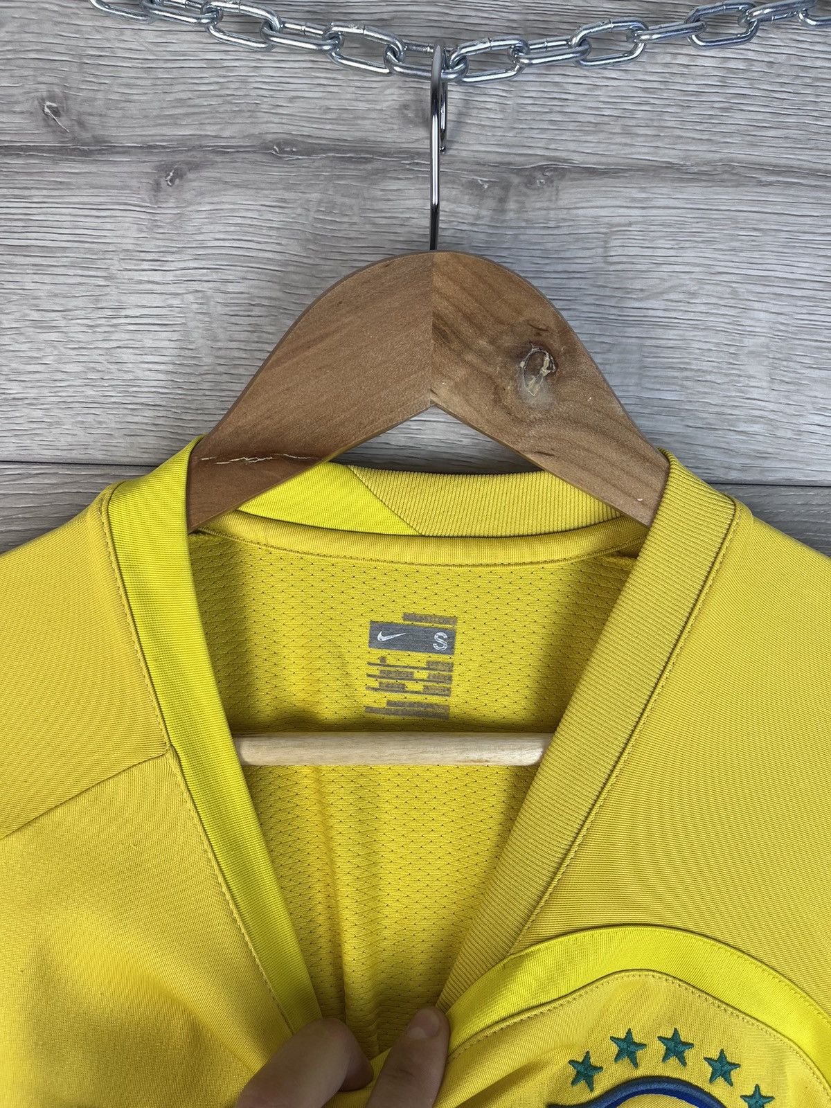 Nike Vintage men’s soccer jersey Nike Brazil 🇧🇷 size S dri-fit Size US S / EU 44-46 / 1 - 5 Thumbnail