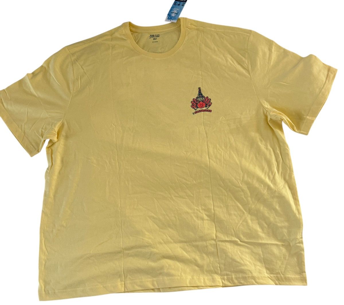 Izod Izod Saltwater Yellow Graphic Tee XXL Tall Size US XXL / EU 58 / 5 - 3 Thumbnail