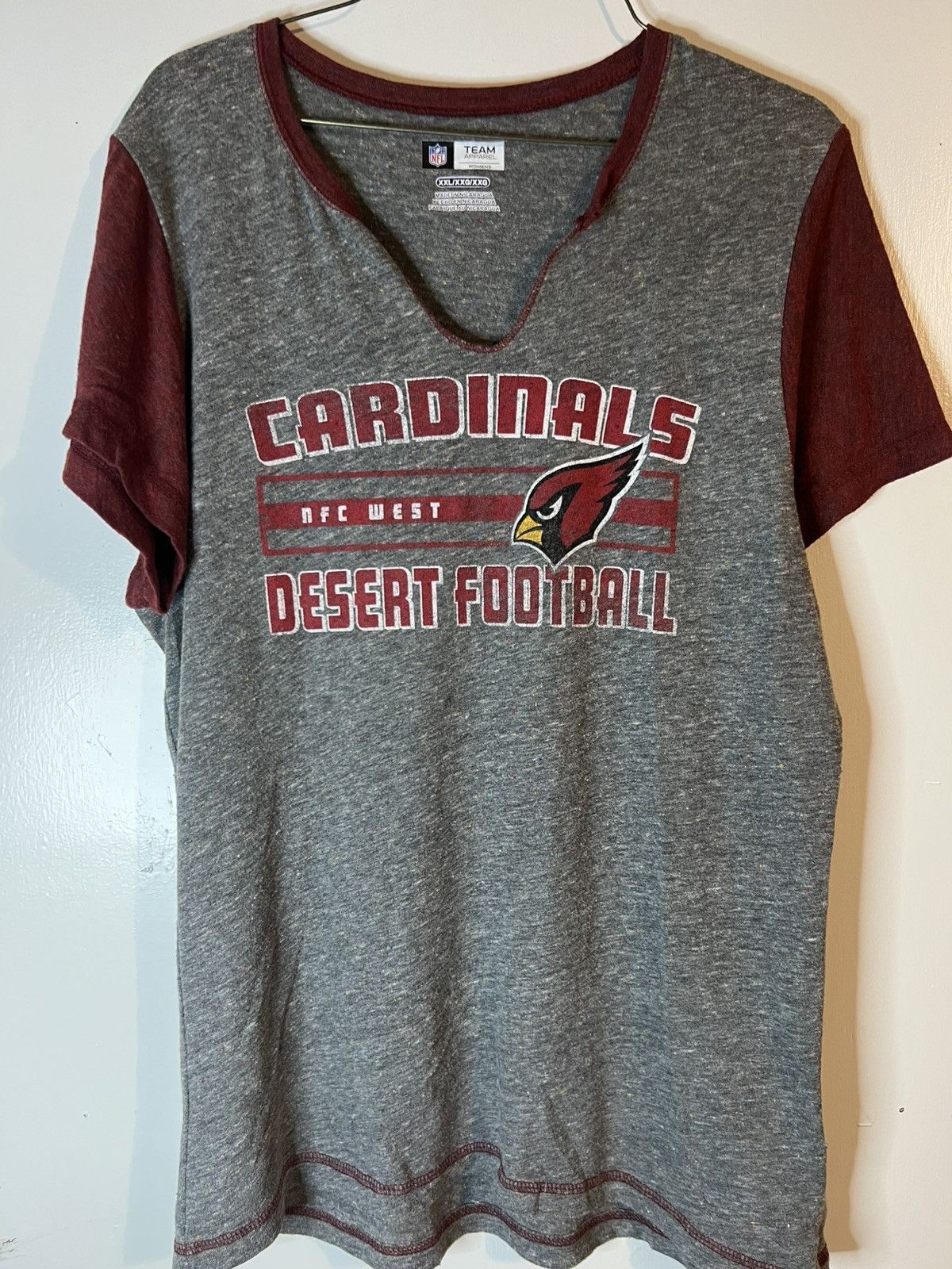 NFL Women’s xxl Cardinals NFC West Tshirt Size XXL / US 16-18 / IT 52-54 - 1 Thumbnail