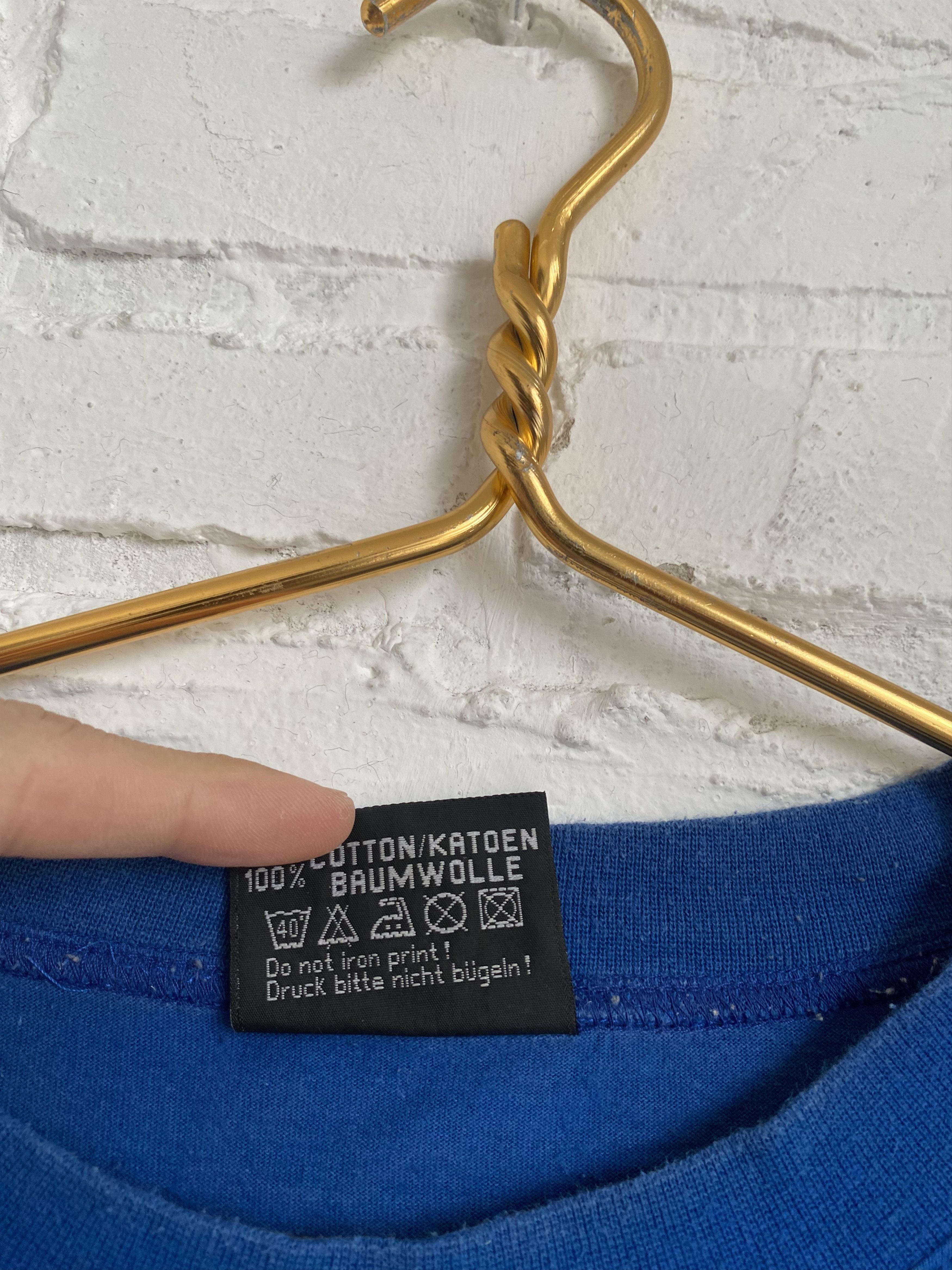 Band Tees × Vintage RARE Vintage 90s Bohse Onkelz member of B.O.S.C. T-shirt Size US L / EU 52-54 / 3 - 9 Thumbnail