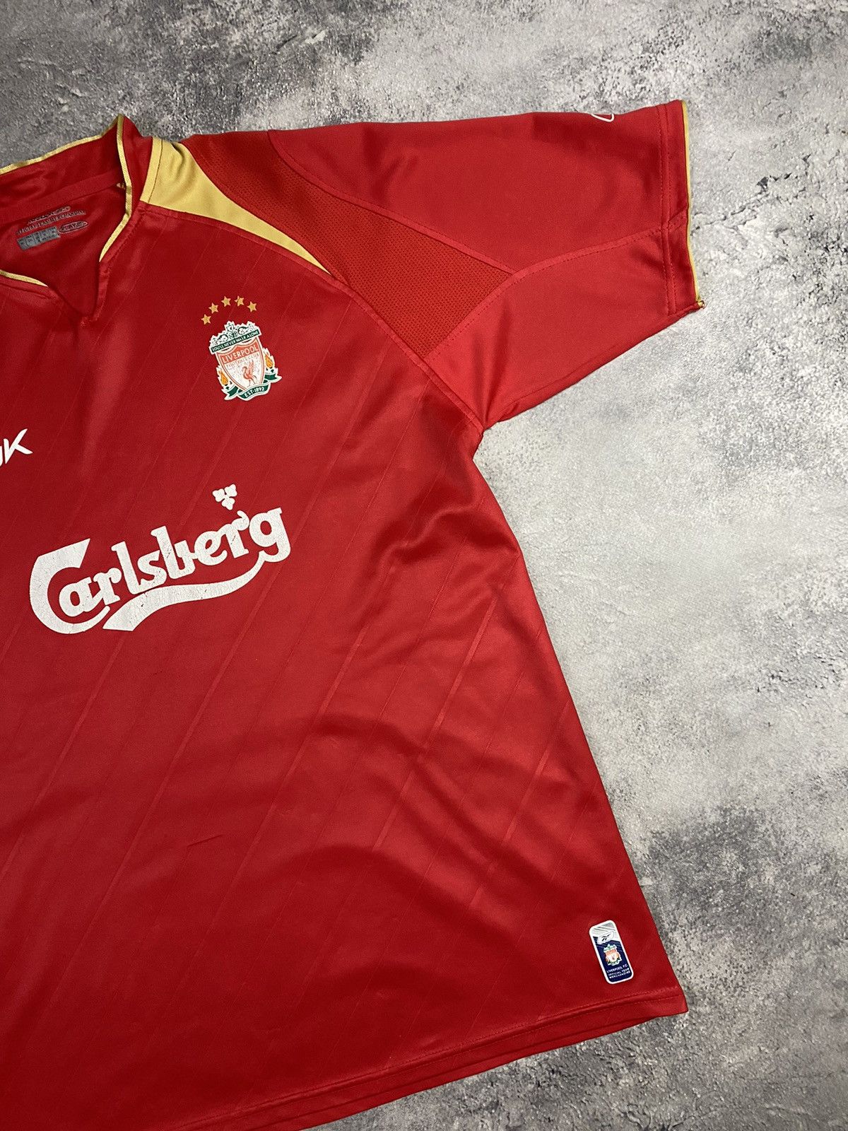 Reebok × Vintage Vintage Reebok Liverpool Soccer Jersey Size US XL / EU 56 / 4 - 3 Thumbnail
